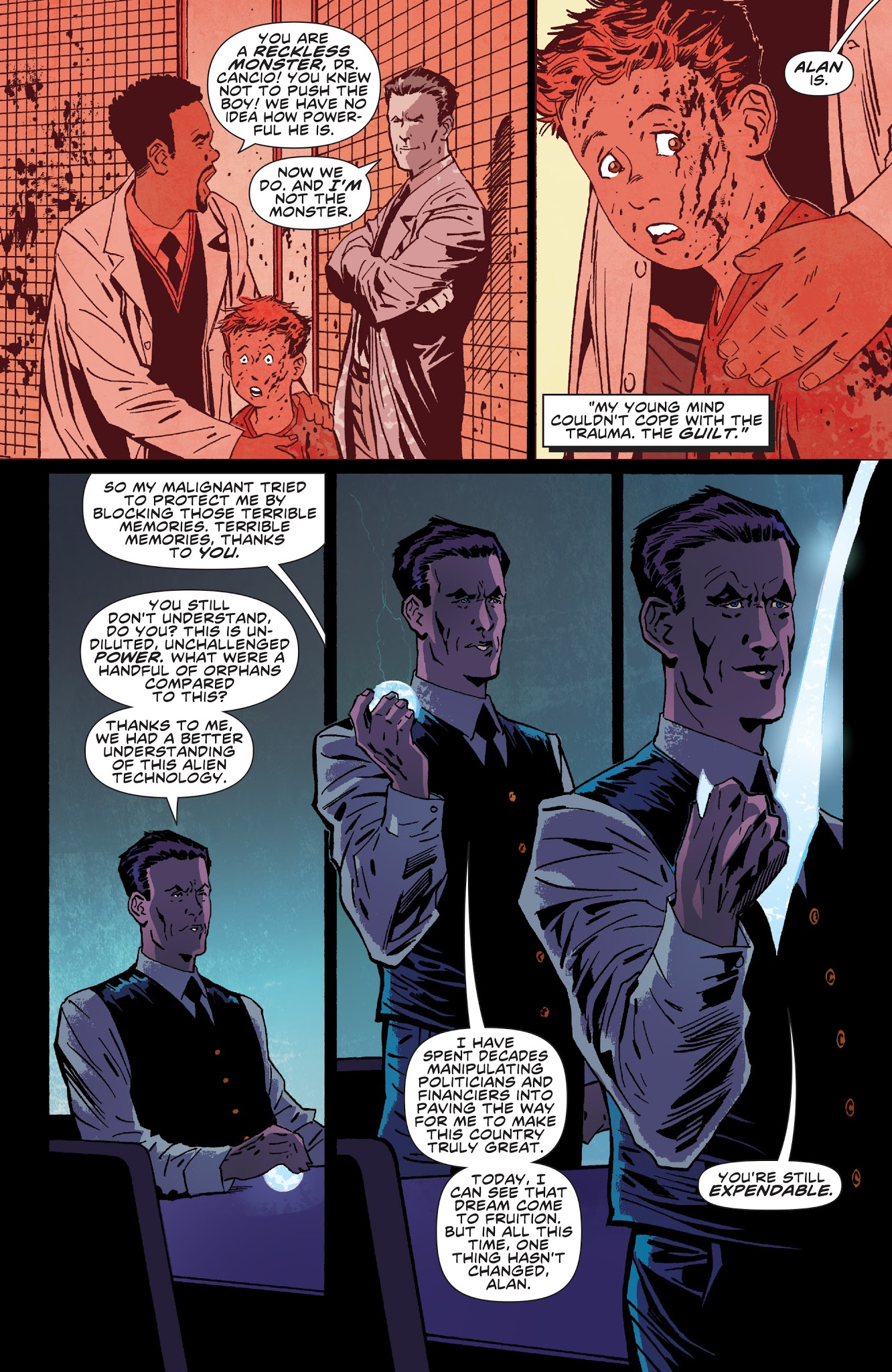 Read online Malignant Man comic -  Issue # TPB - 90