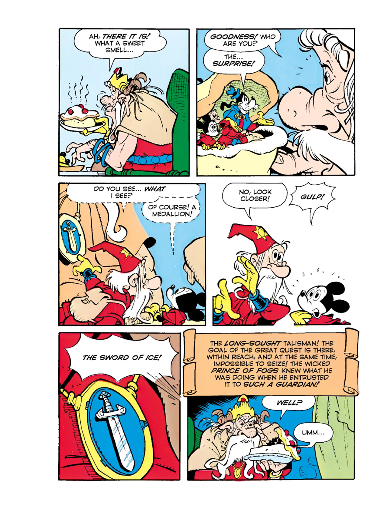 Read online Mickey Mouse in the Sword of Ice comic -  Issue #3 - 24