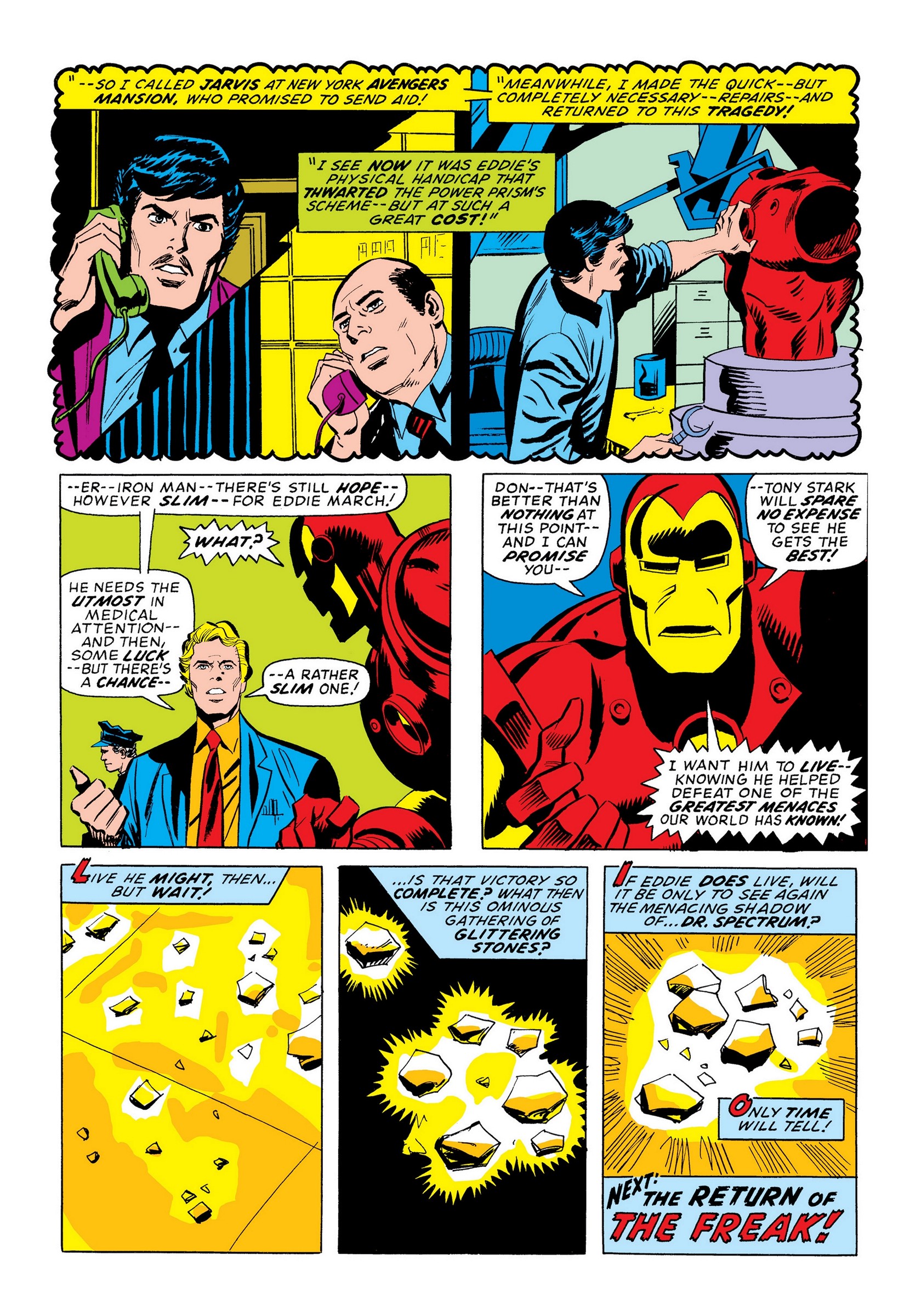 Read online Marvel Masterworks: The Invincible Iron Man comic -  Issue # TPB 9 (Part 3) - 72