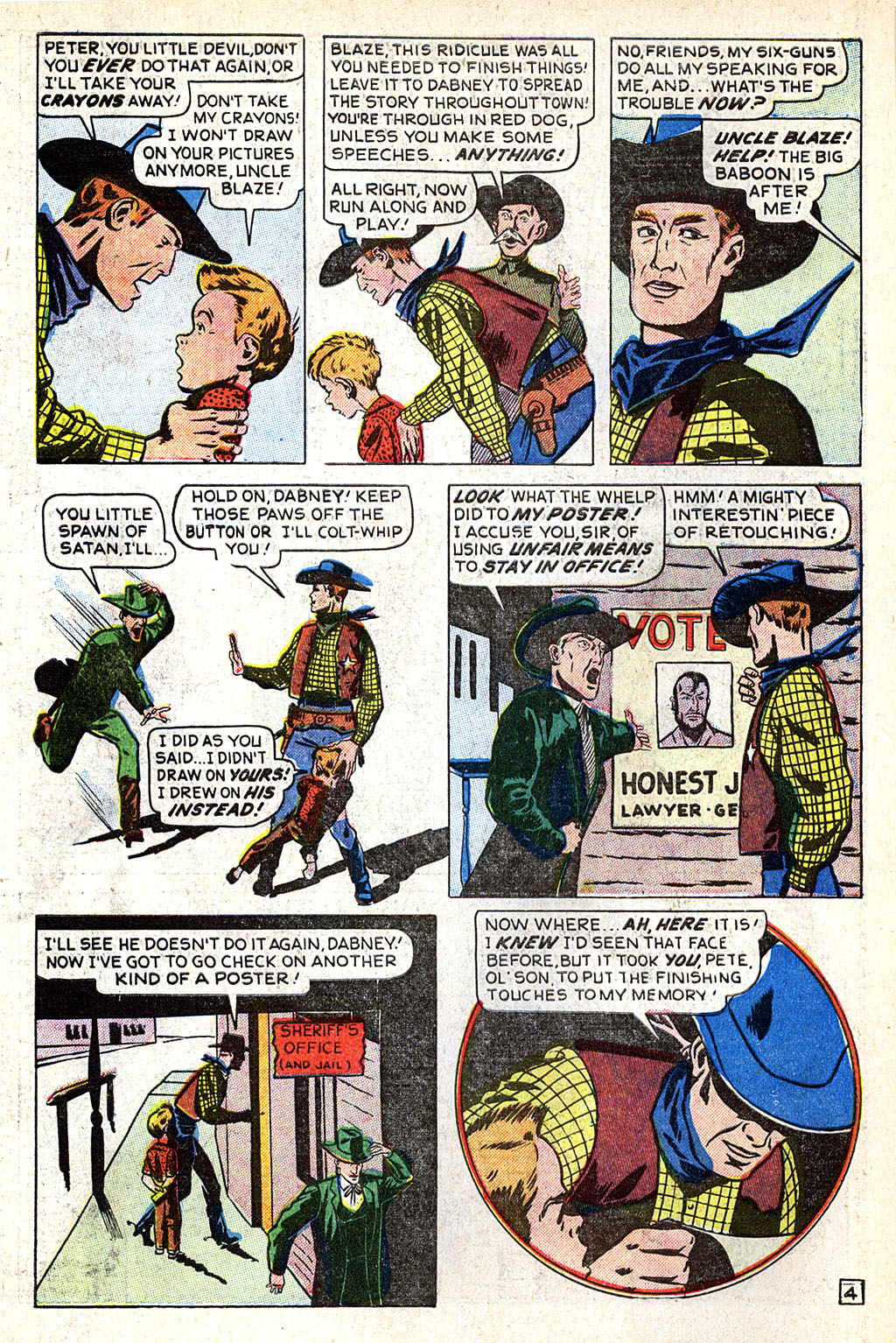 Read online Blaze Carson comic -  Issue #3 - 6