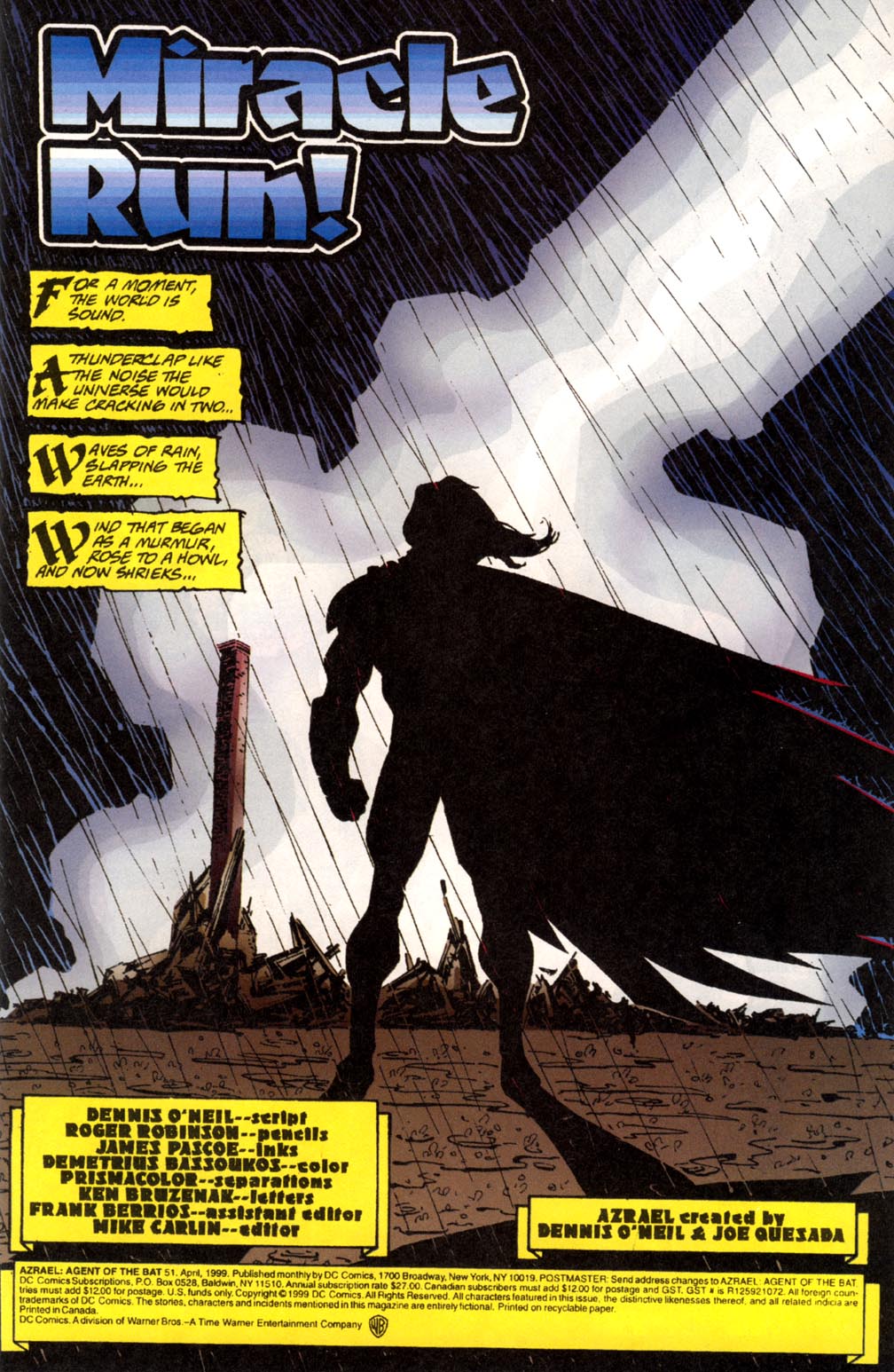 Read online Azrael: Agent of the Bat comic -  Issue #51 - 2