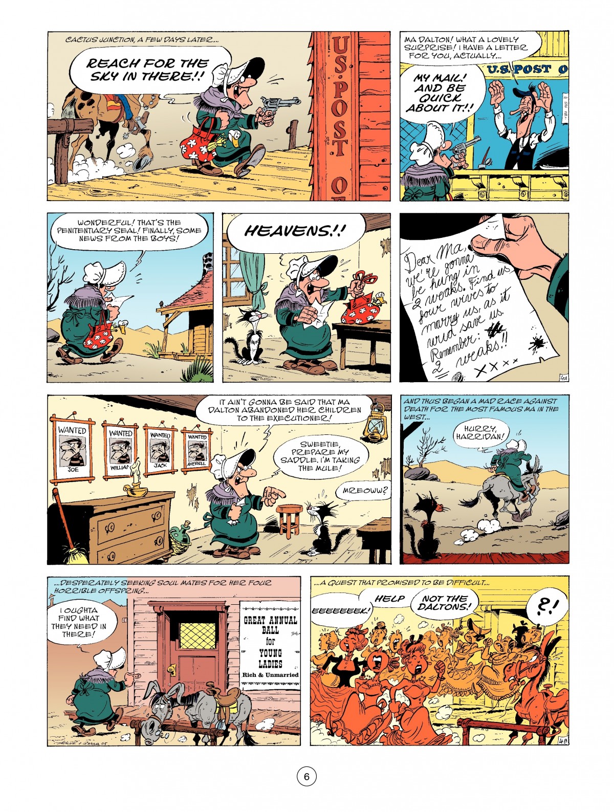Read online A Lucky Luke Adventure comic -  Issue #45 - 6