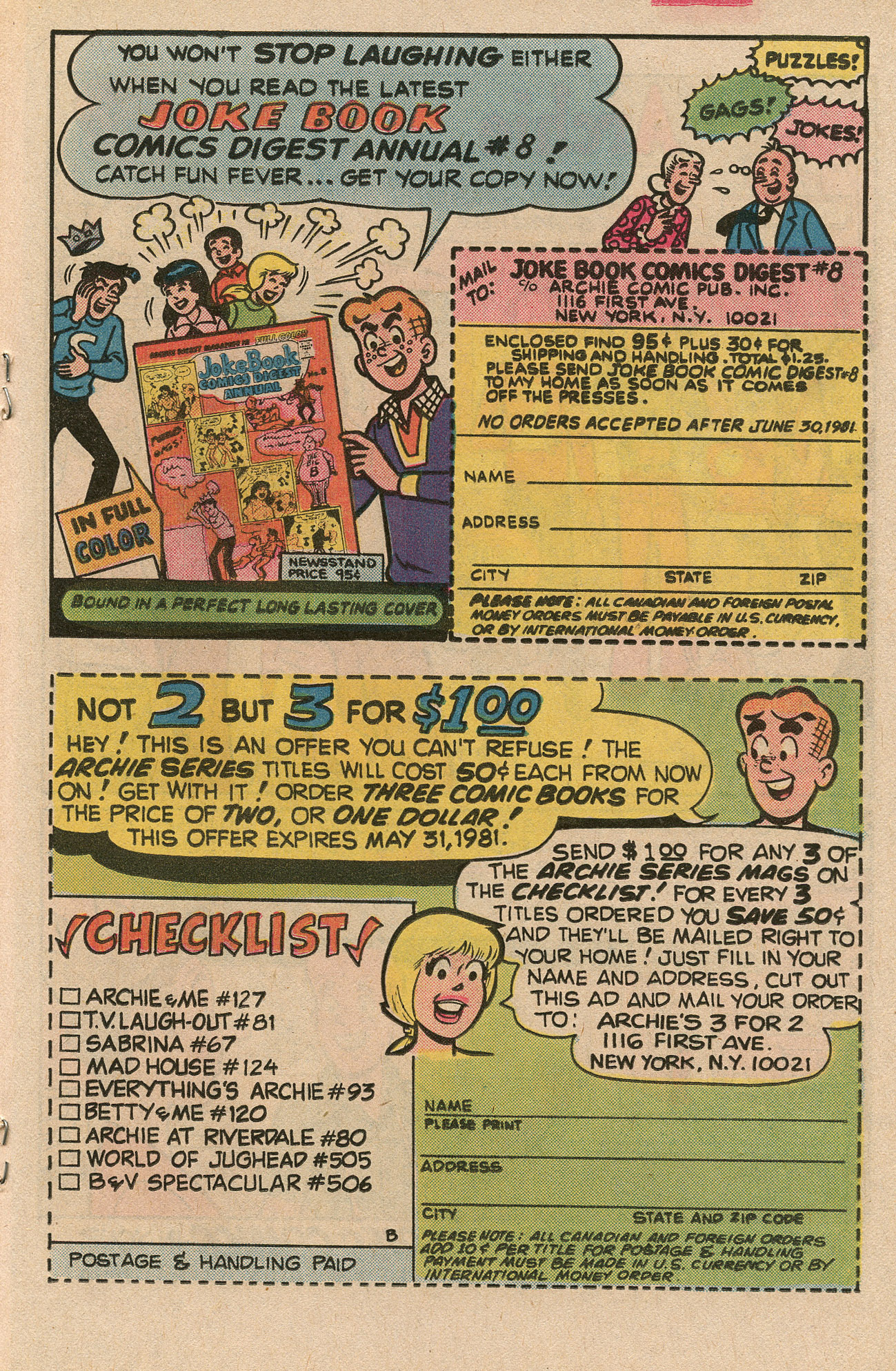 Read online Archie's Pals 'N' Gals (1952) comic -  Issue #149 - 19