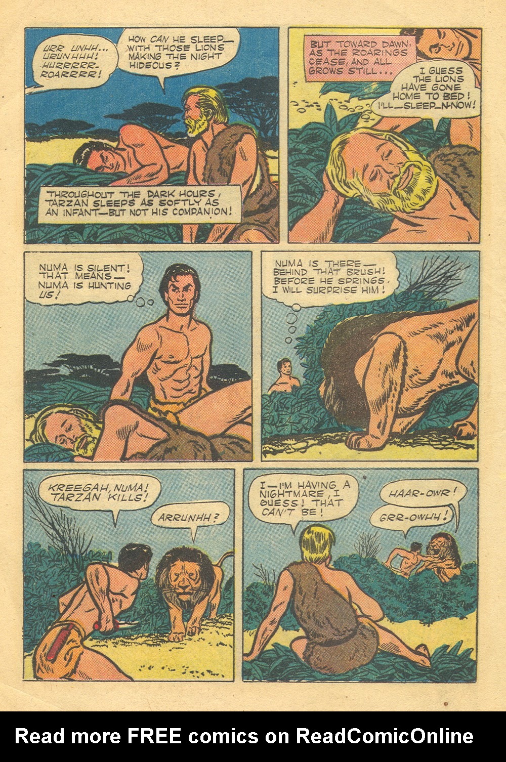 Read online Tarzan (1948) comic -  Issue #64 - 8