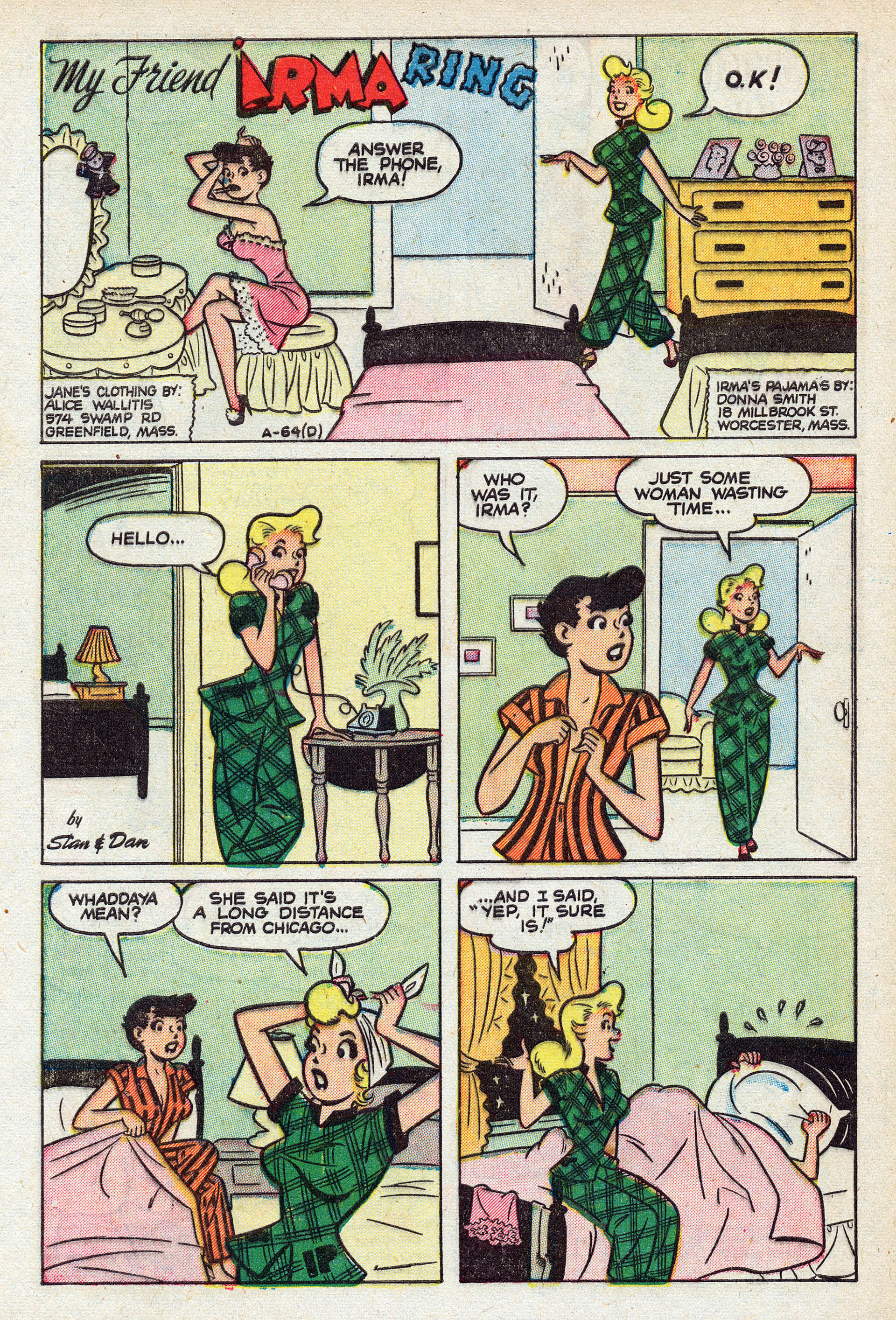 Read online My Friend Irma comic -  Issue #21 - 8