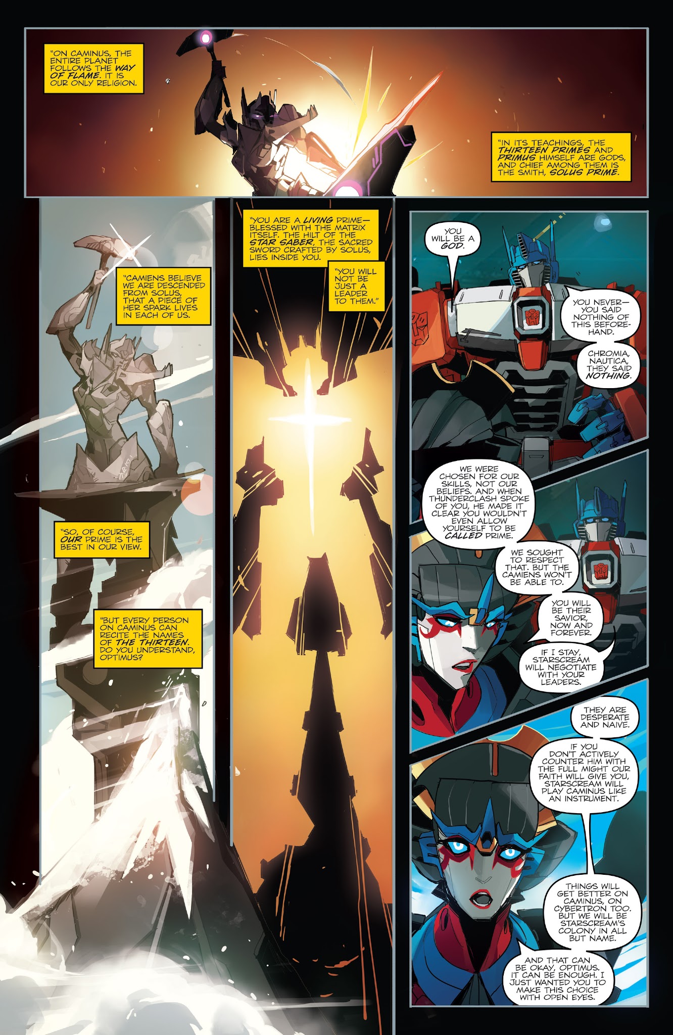 Read online The Transformers: Windblade (2018) comic -  Issue # TPB - 124