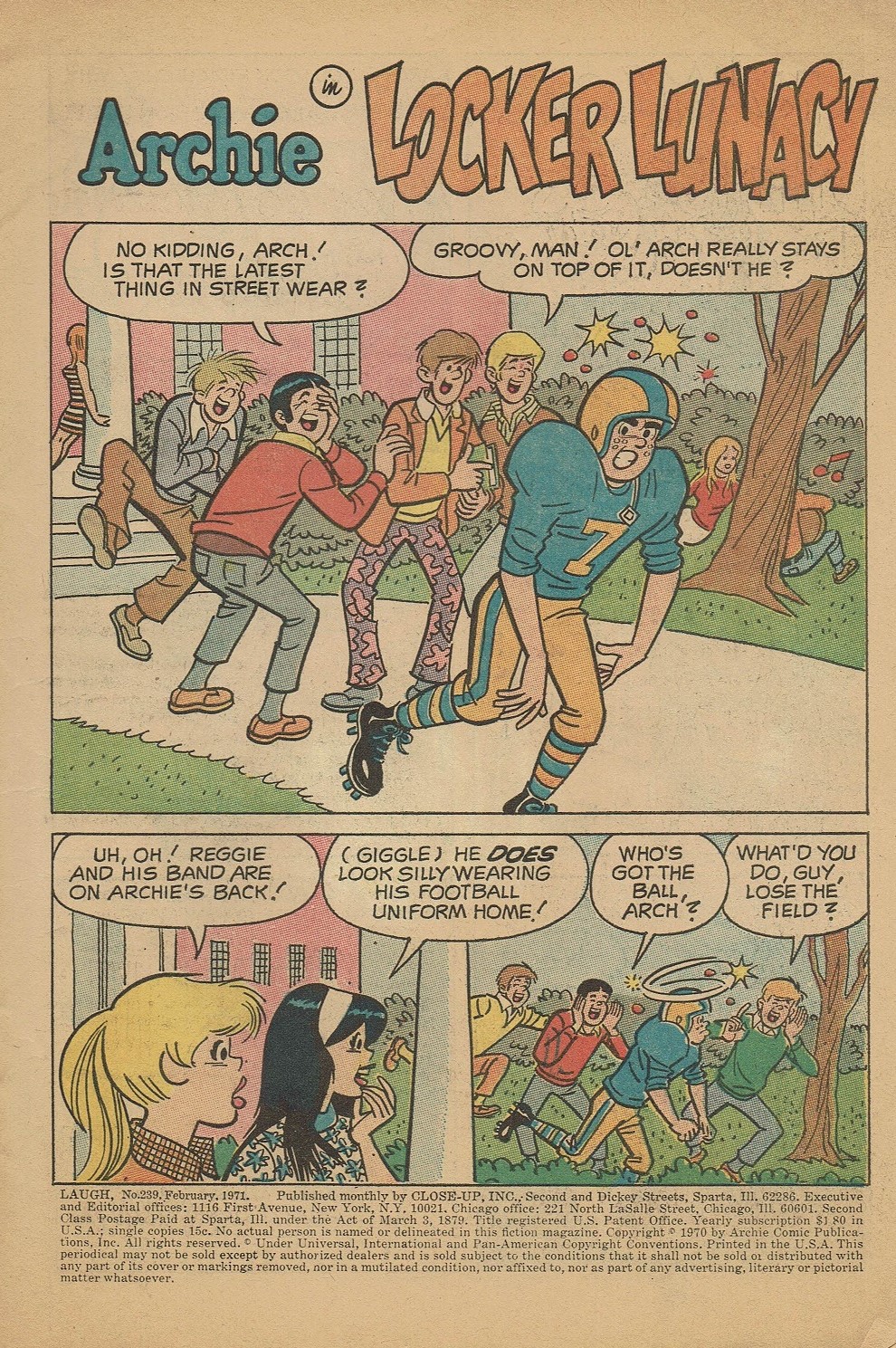 Read online Laugh (Comics) comic -  Issue #239 - 3