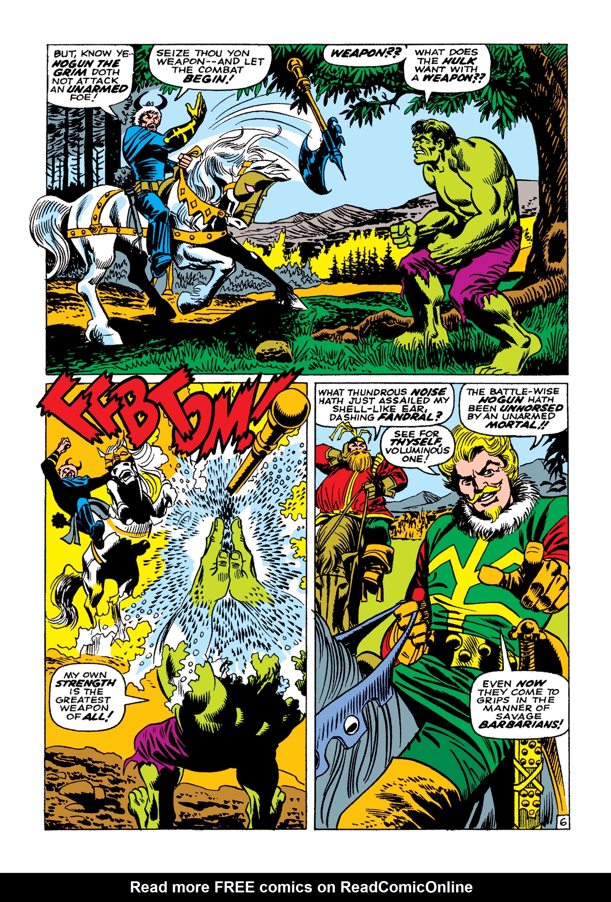 Read online Marvel Masterworks: The Incredible Hulk comic -  Issue # TPB 3 (Part 3) - 57