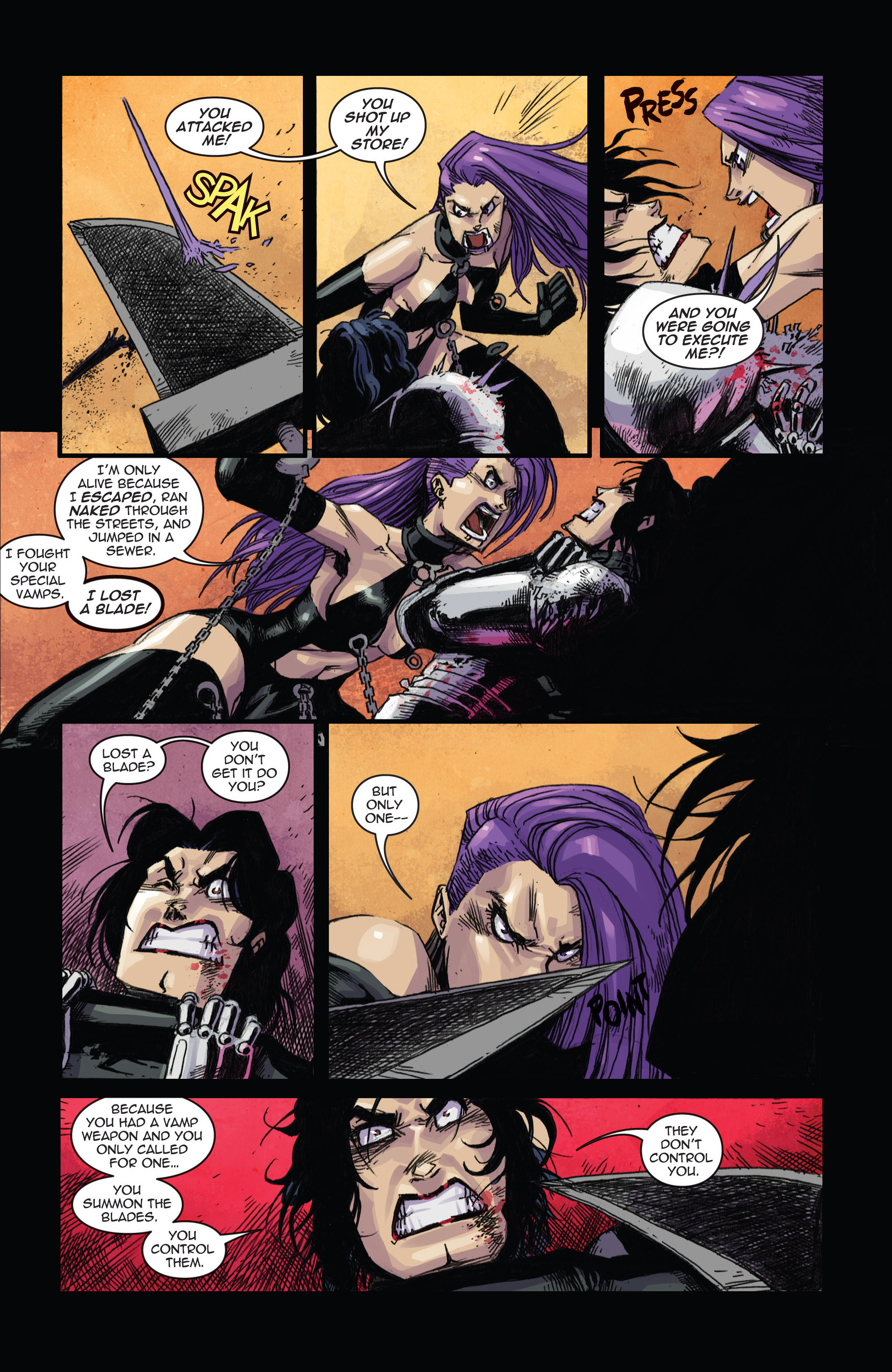 Read online Vampblade comic -  Issue #8 - 19