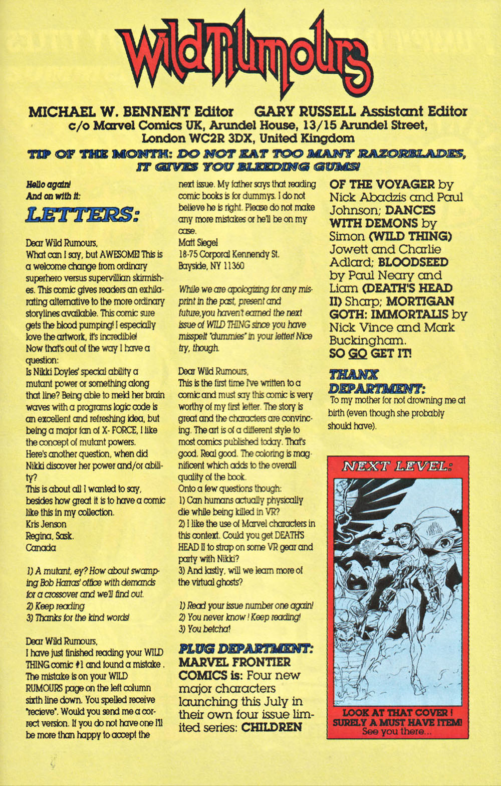 Read online Wild Thing (1993) comic -  Issue #5 - 23