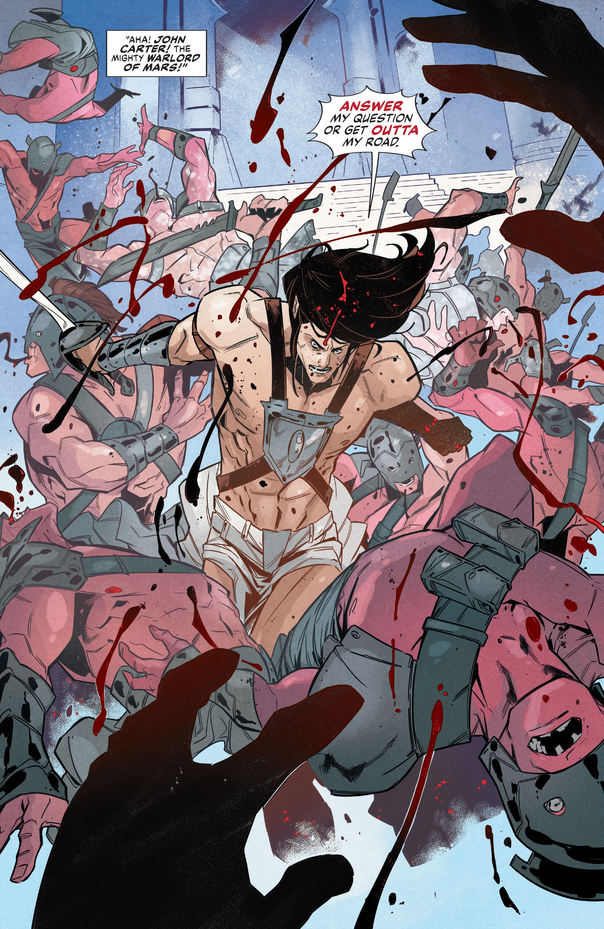 Read online Dejah Thoris vs. John Carter of Mars comic -  Issue #3 - 6