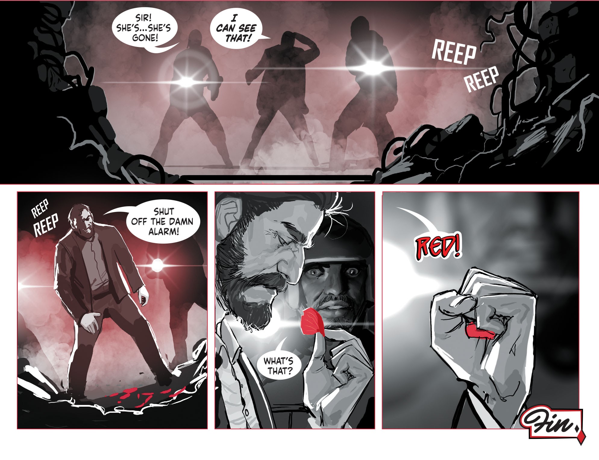 Read online Harley Quinn Black   White   Red comic -  Issue #1 - 19