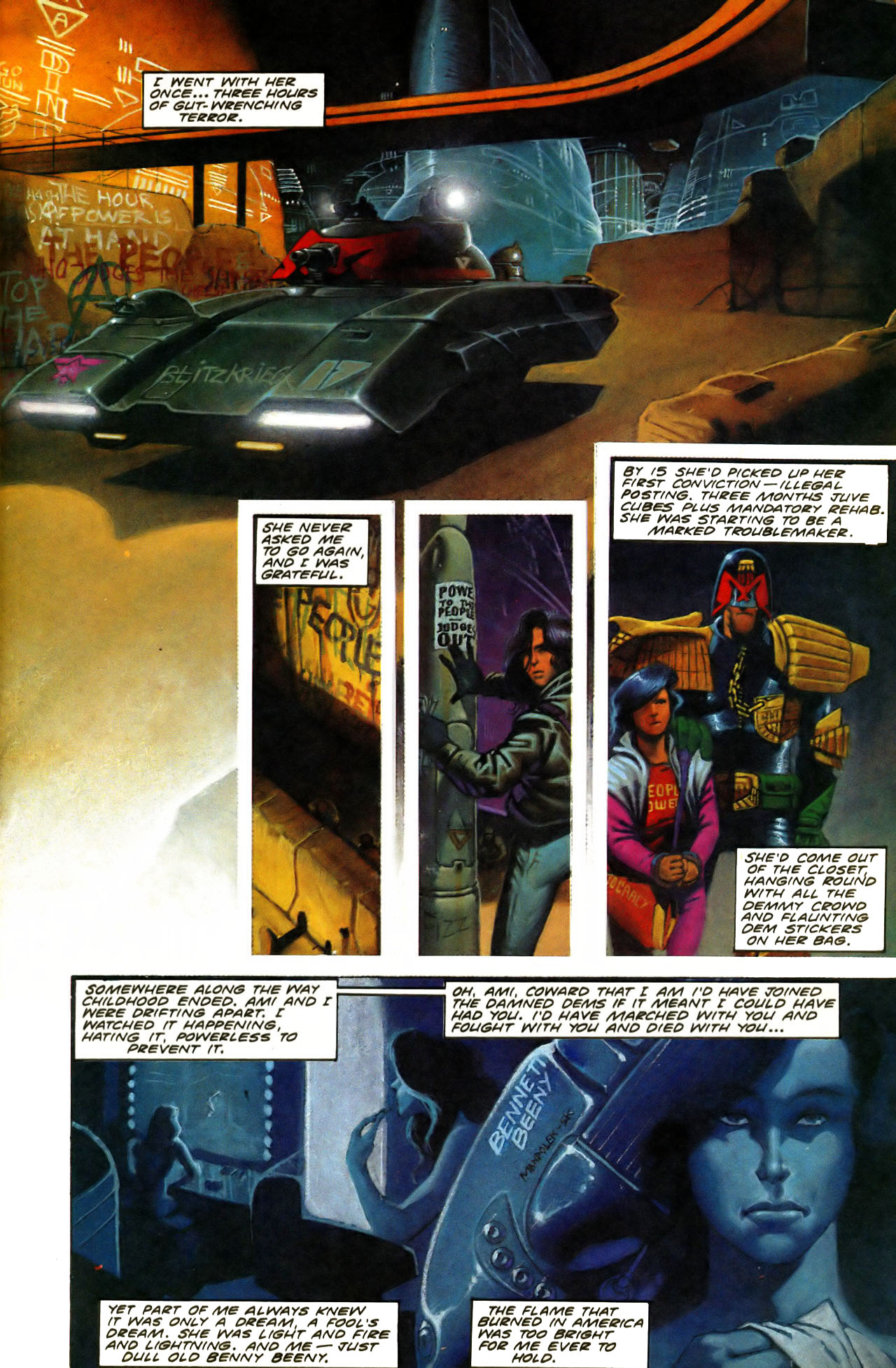 Read online Judge Dredd: The Megazine comic -  Issue #2 - 37