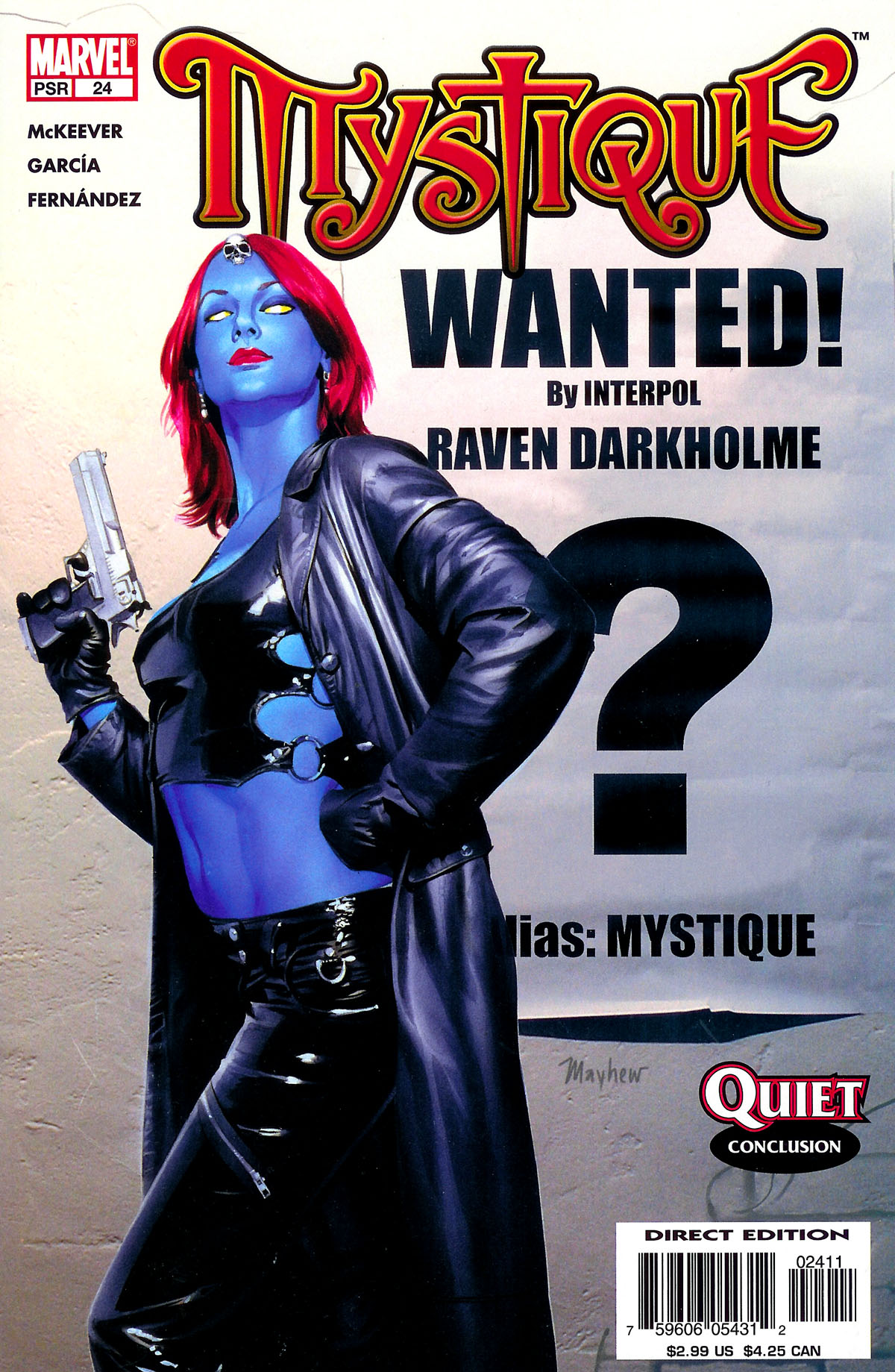 Read online Mystique comic -  Issue #24 - 1