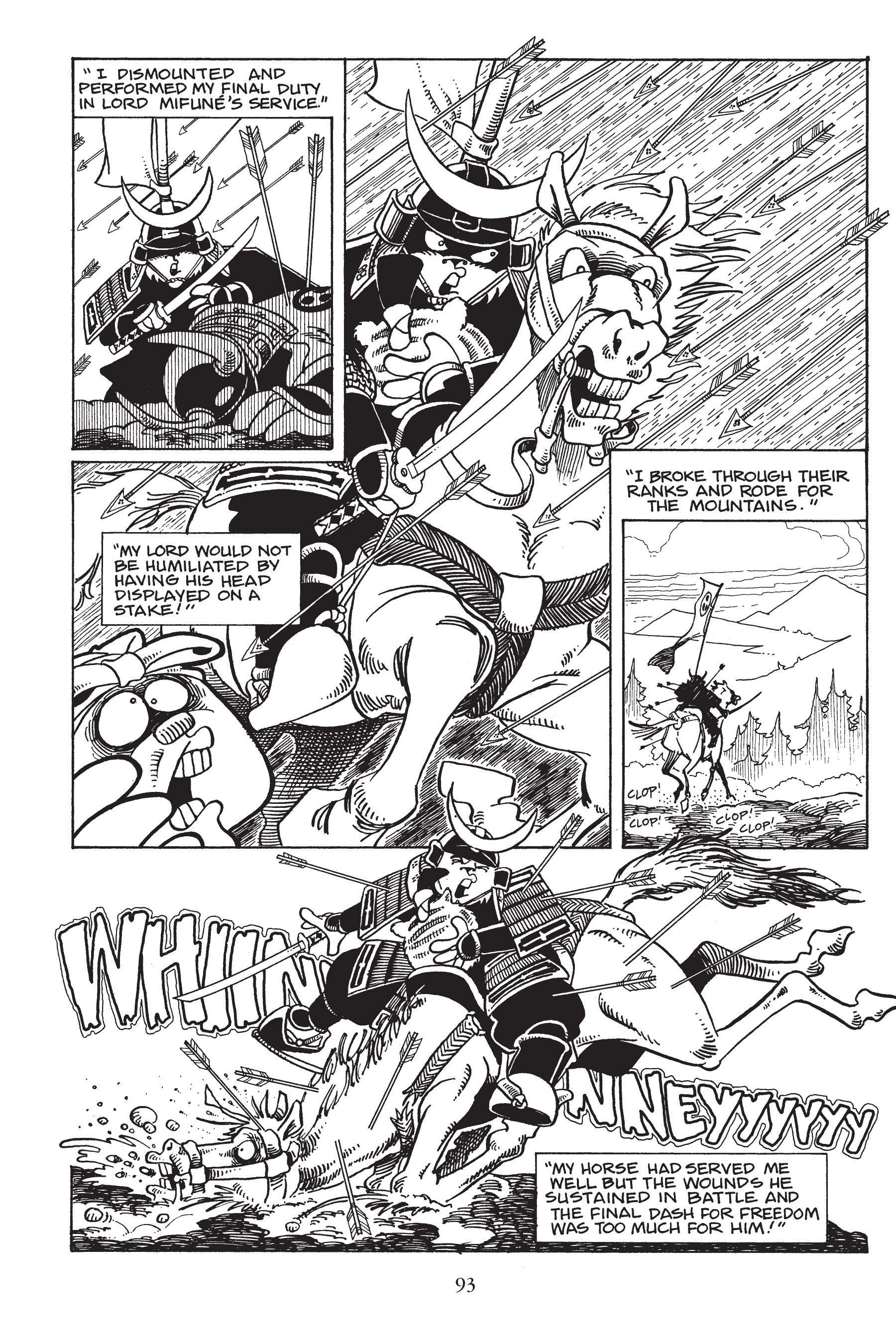Read online Usagi Yojimbo (1987) comic -  Issue # _TPB 2 - 95