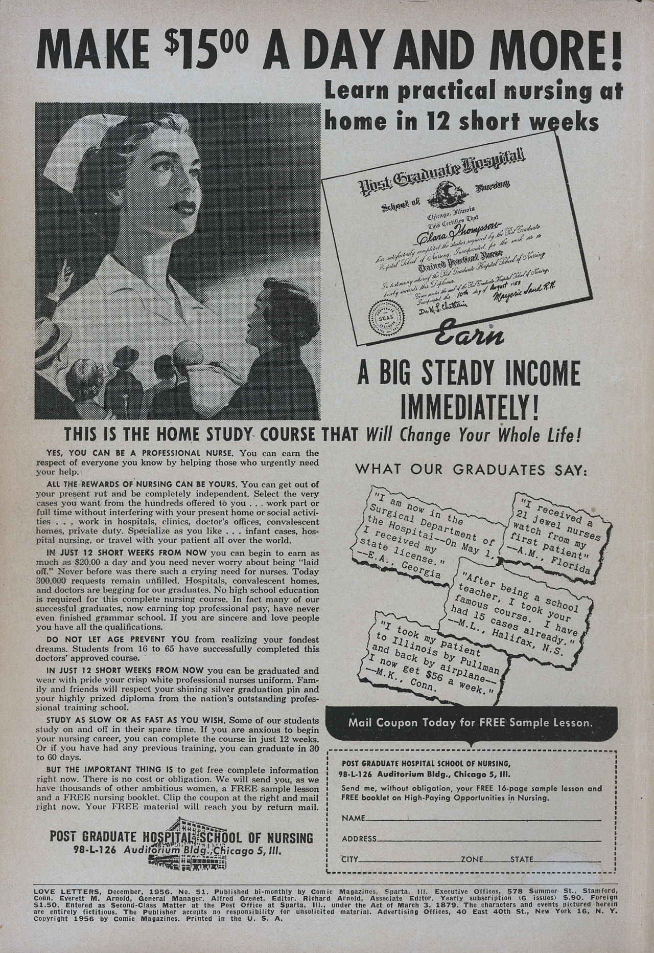 Read online Love Letters comic -  Issue #51 - 2