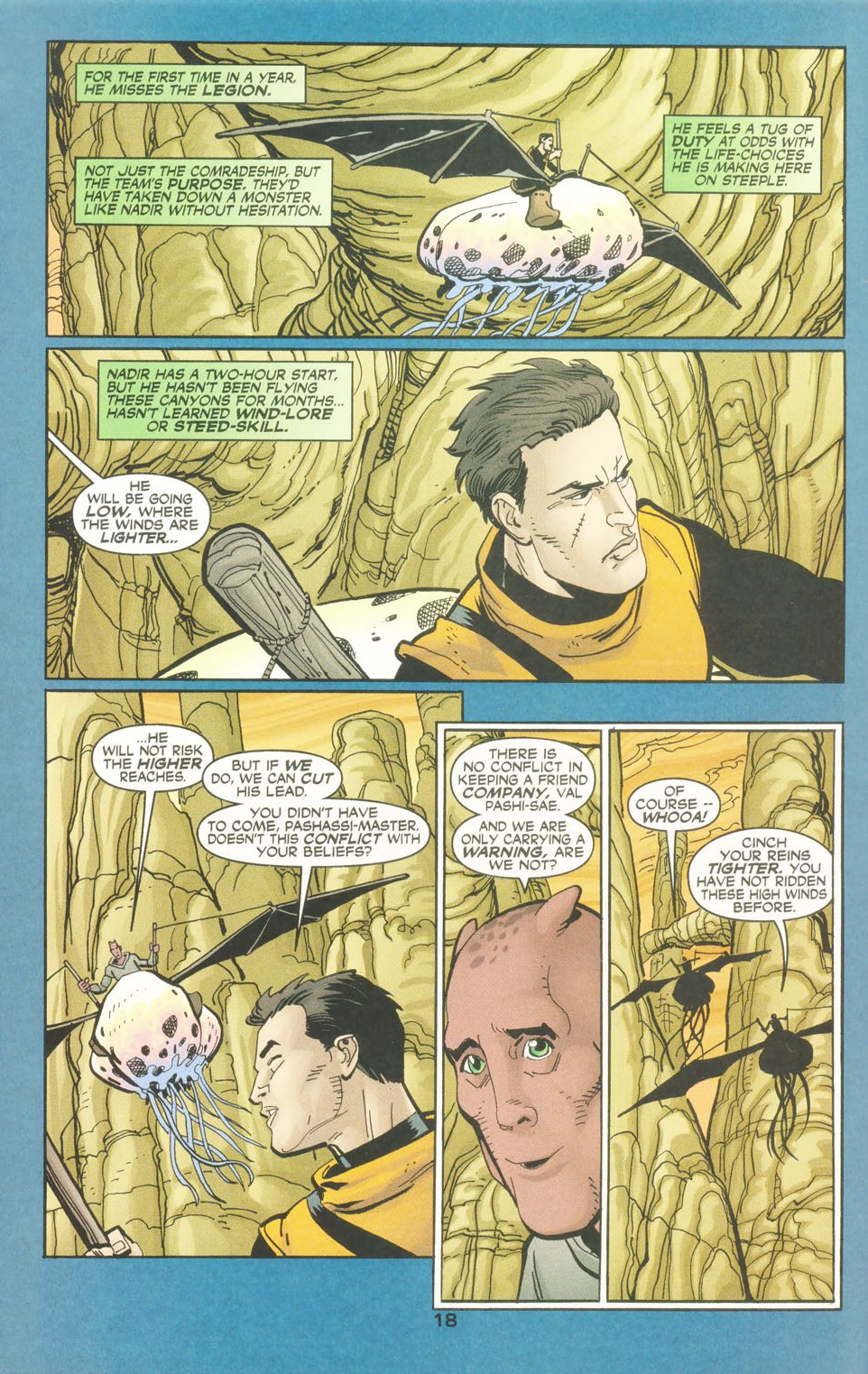 Read online Legion Worlds comic -  Issue #5 - 19