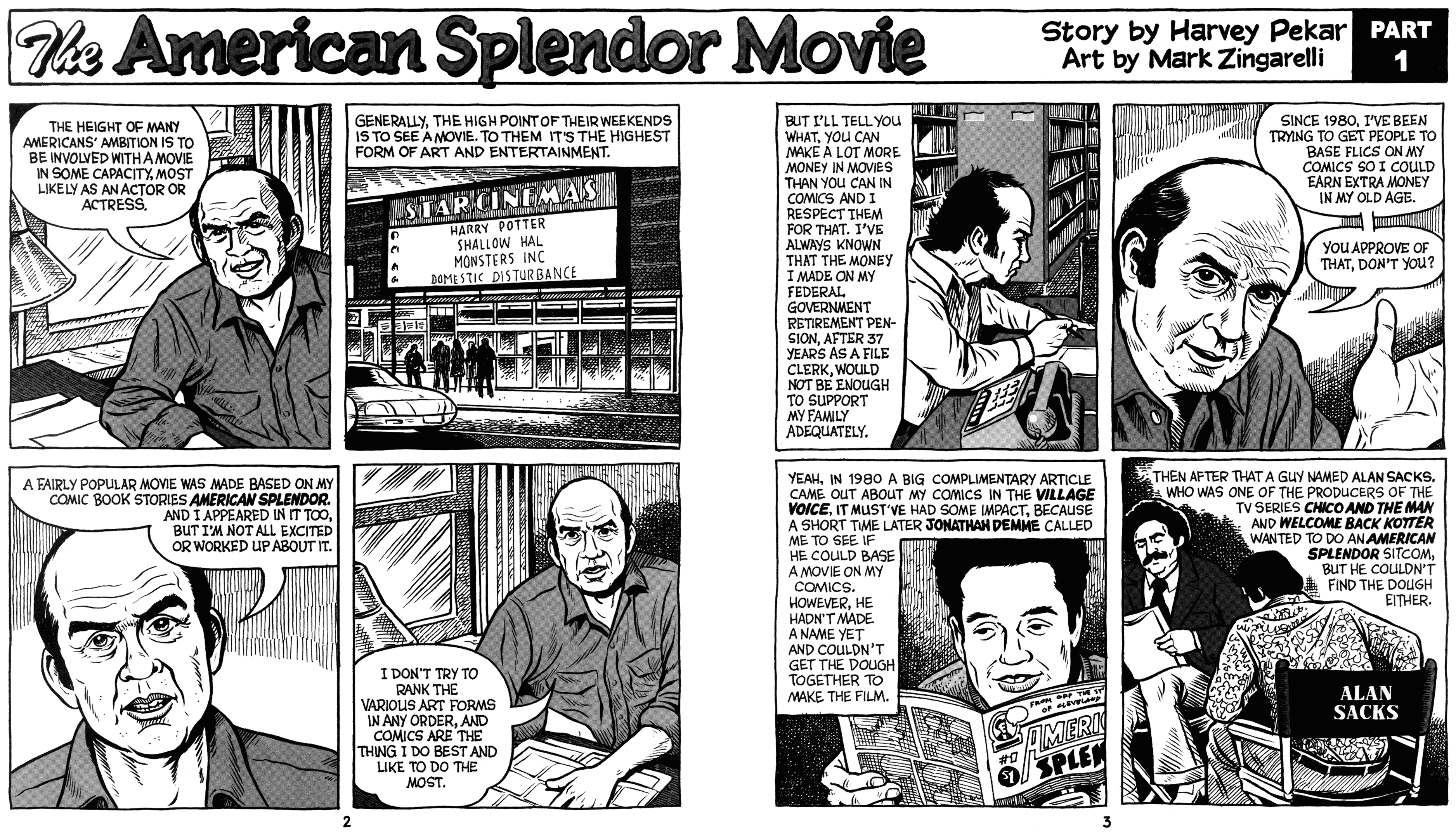 Read online American Splendor: Our Movie Year comic -  Issue # TPB (Part 1) - 6
