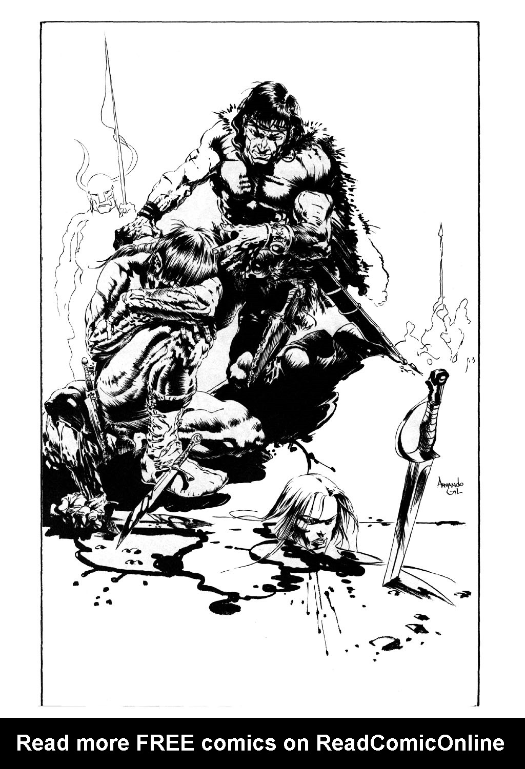 Read online The Savage Sword Of Conan comic -  Issue #163 - 61