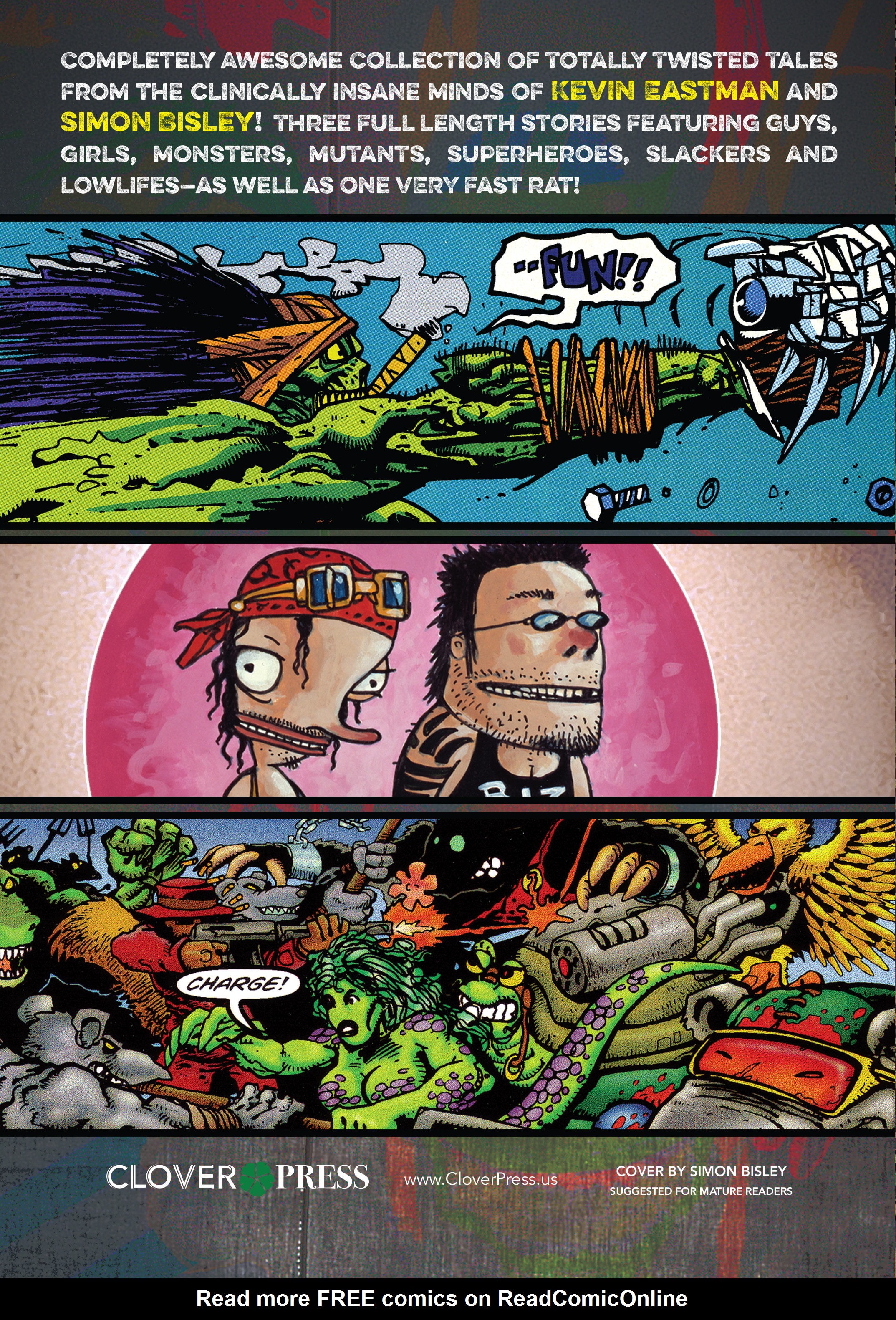 Read online Kevin Eastman's Totally Twisted Tales comic -  Issue # TPB - 94