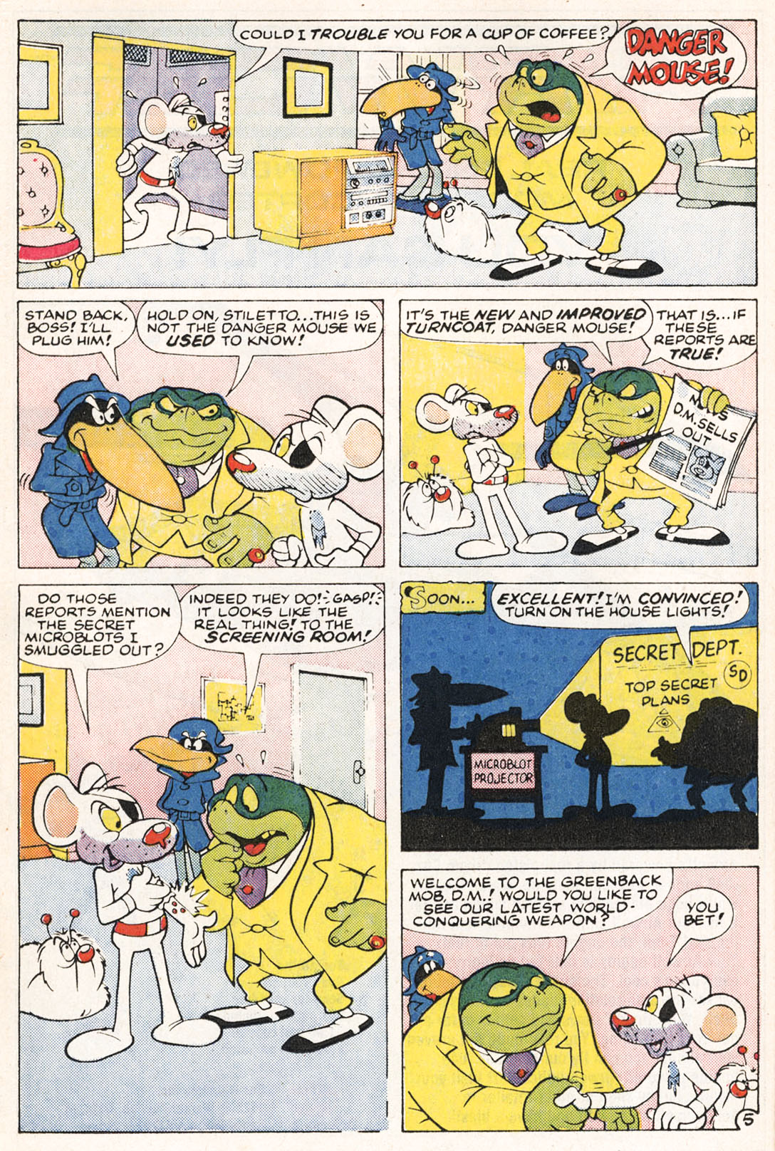 Read online Count Duckula comic -  Issue #5 - 24