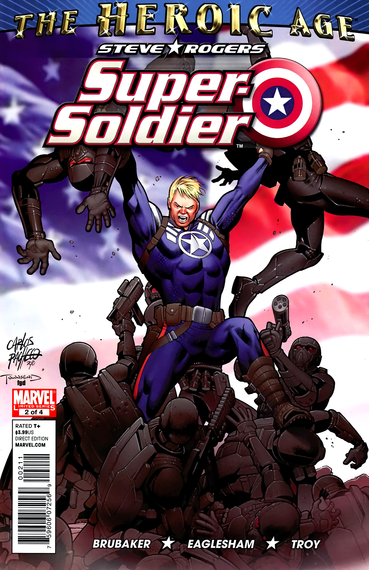 Read online Steve Rogers: Super-Soldier comic -  Issue #2 - 1
