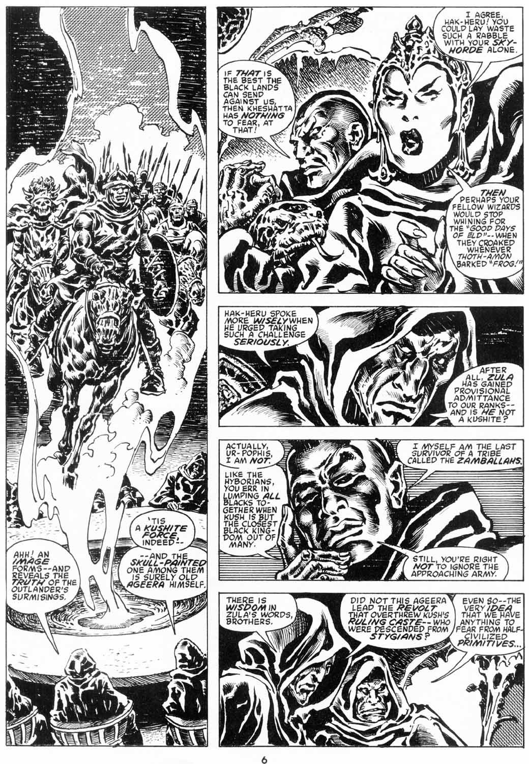 The Savage Sword Of Conan issue 206 - Page 7