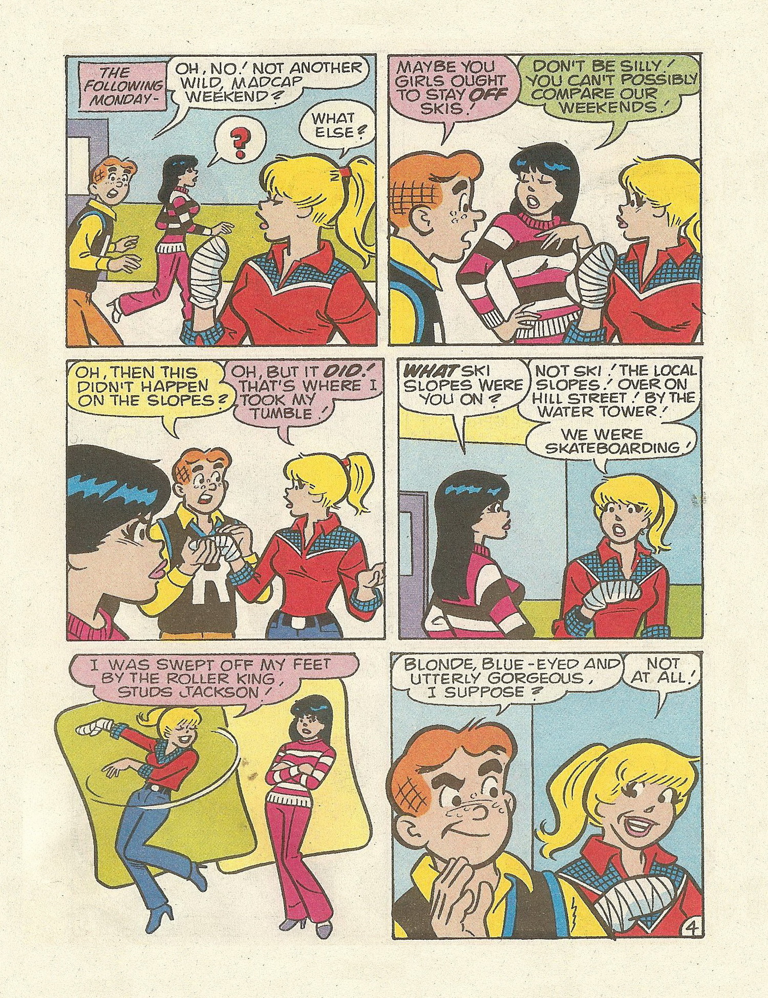 Read online Betty and Veronica Digest Magazine comic -  Issue #60 - 96