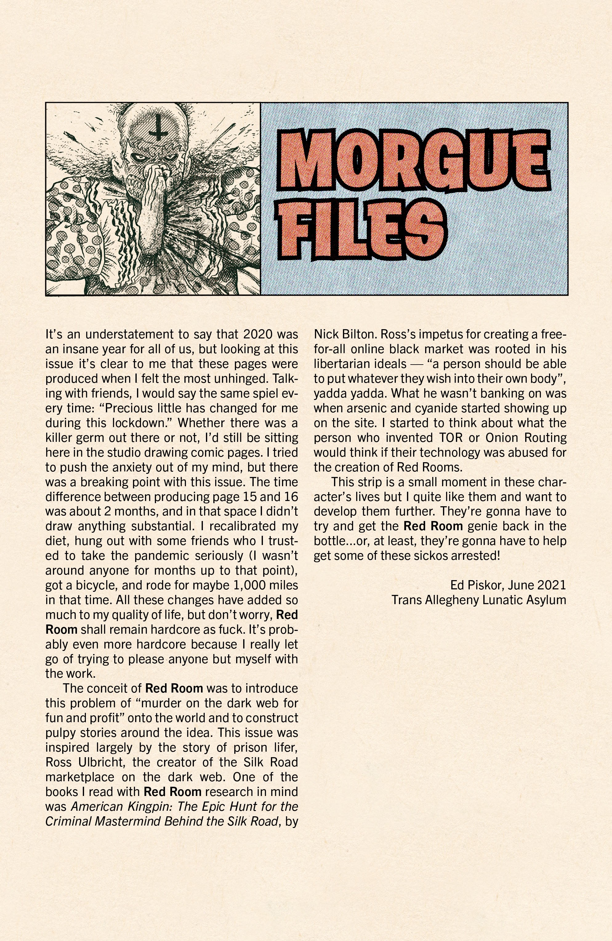 Read online Red Room: The Antisocial Network comic -  Issue #3 - 25