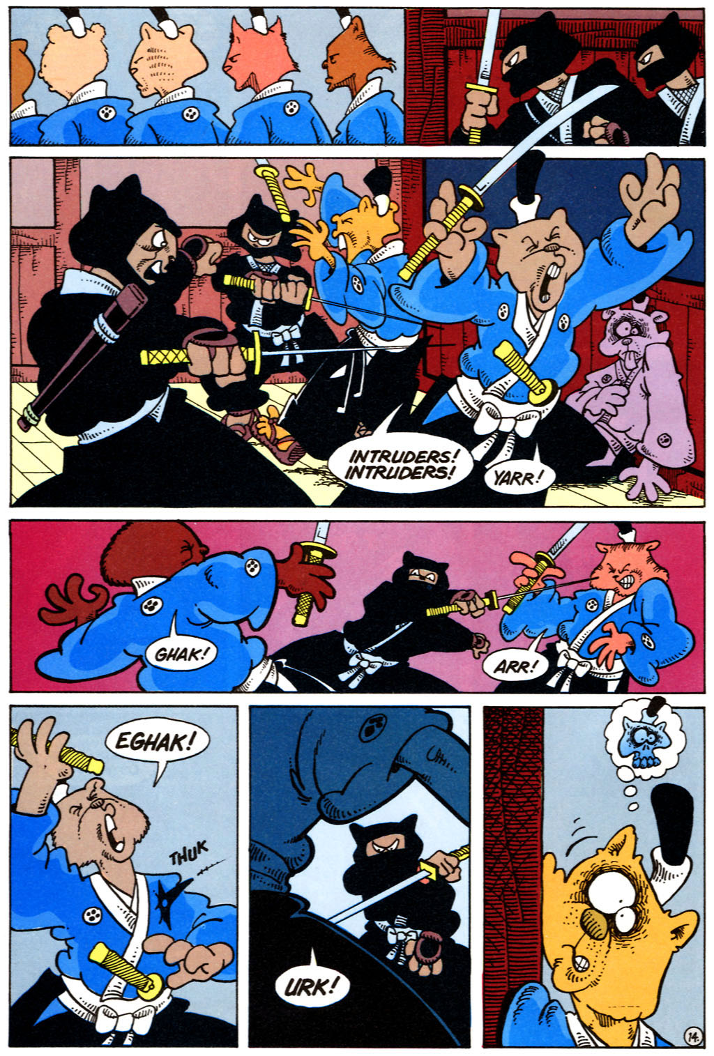 Read online Usagi Yojimbo Color Special comic -  Issue #1 - 15