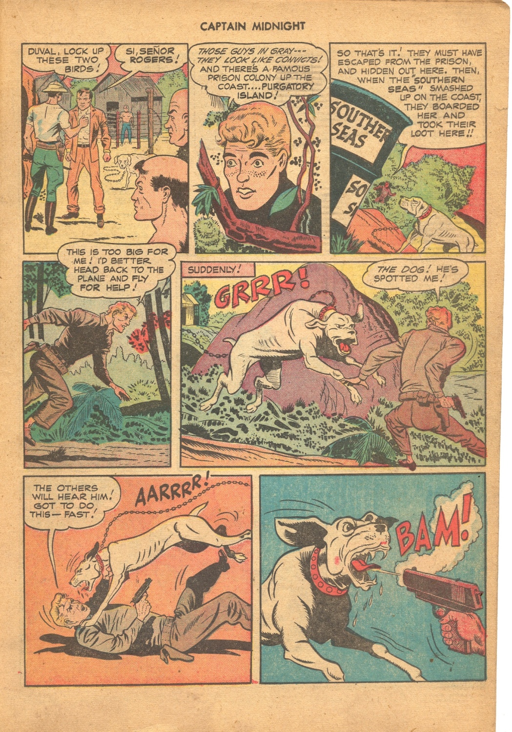 Read online Captain Midnight (1942) comic -  Issue #61 - 19