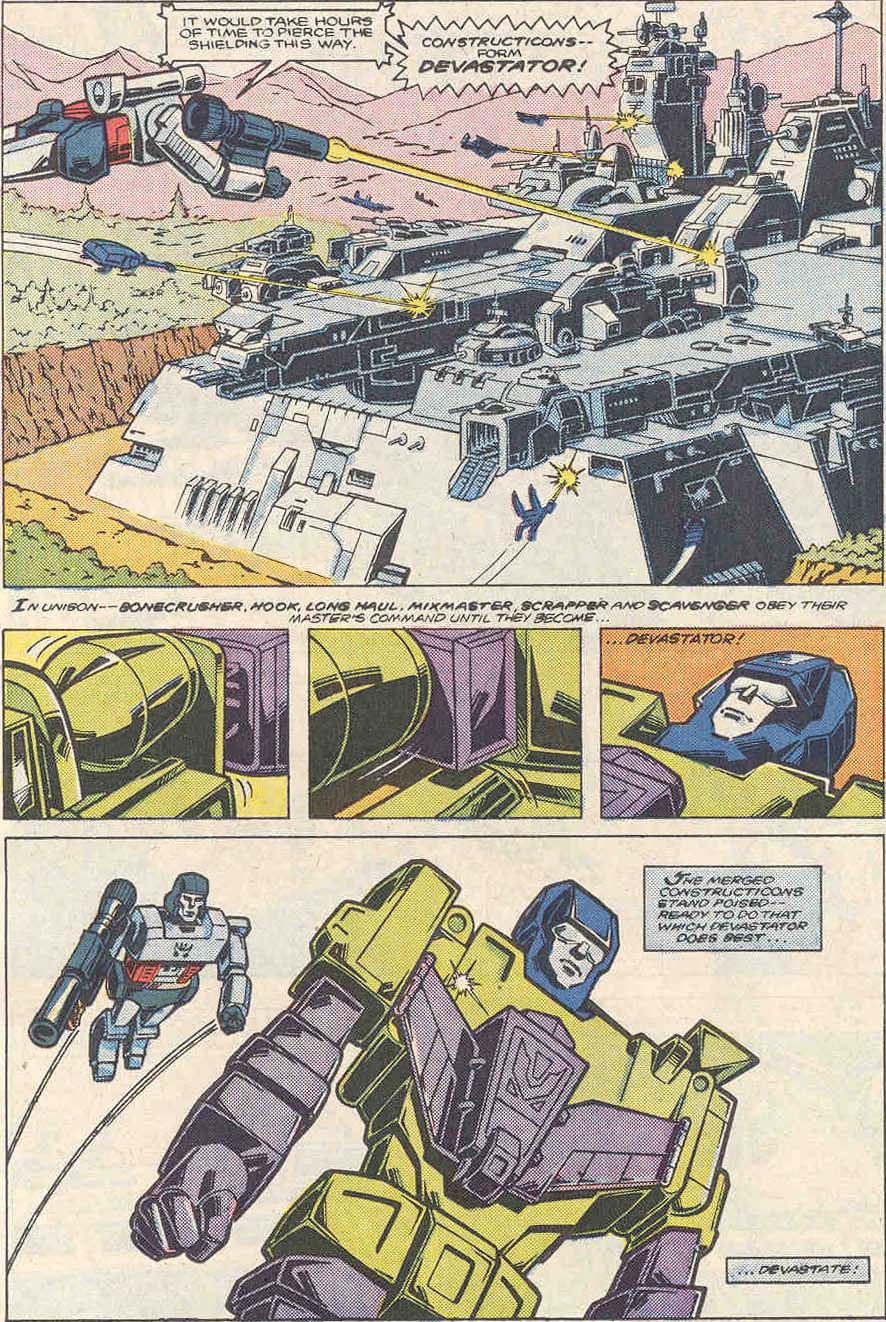 Read online The Transformers: The Movie comic -  Issue #1 - 12