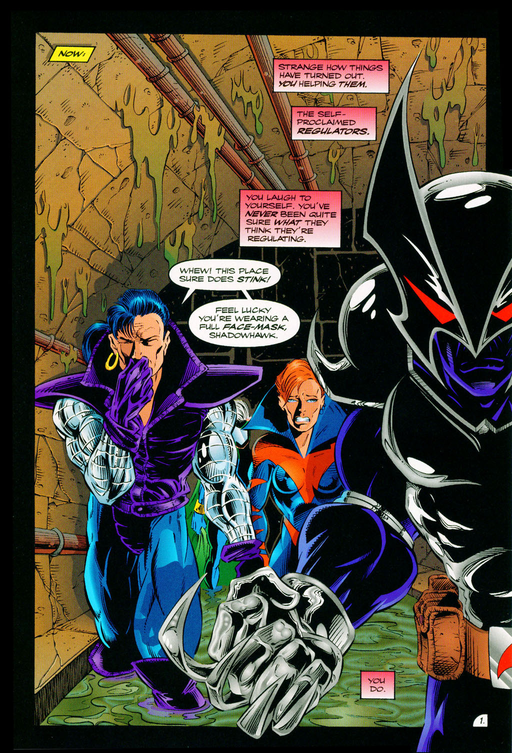 Read online ShadowHawk comic -  Issue #11 - 3