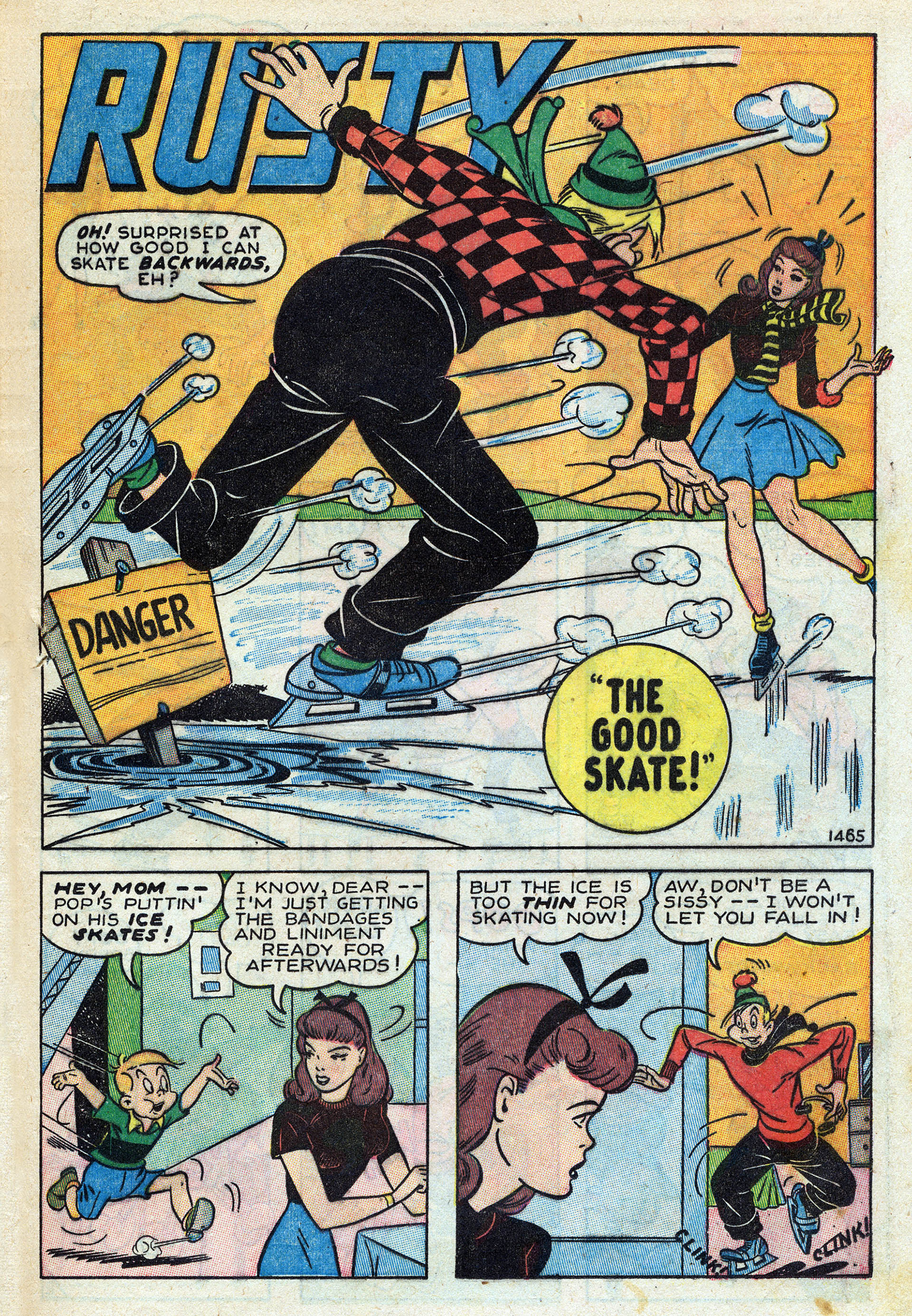 Read online Margie Comics comic -  Issue #36 - 37