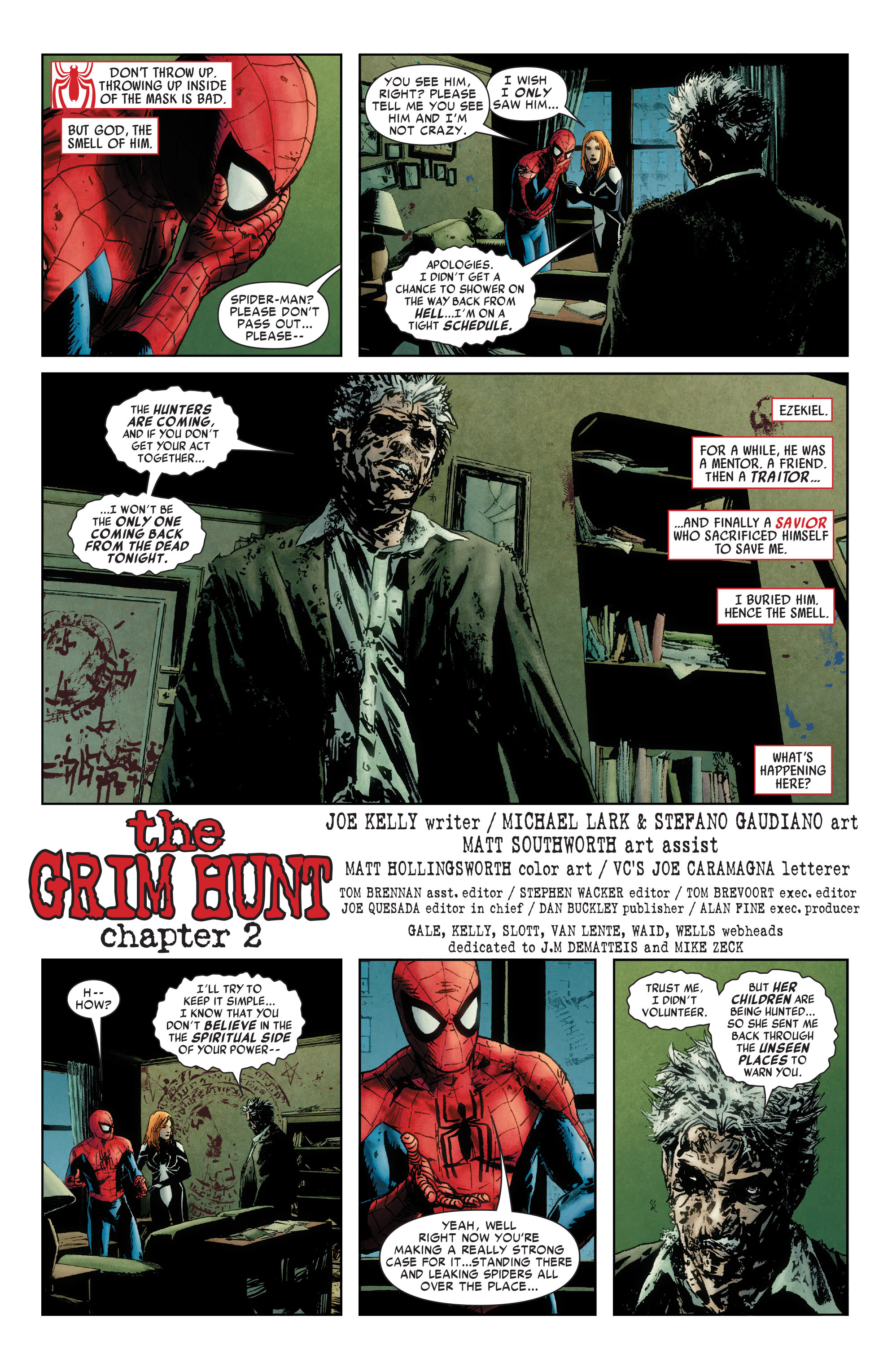 Read online Amazing Spider-Man: Grim Hunt comic -  Issue # TPB (Part 1) - 43