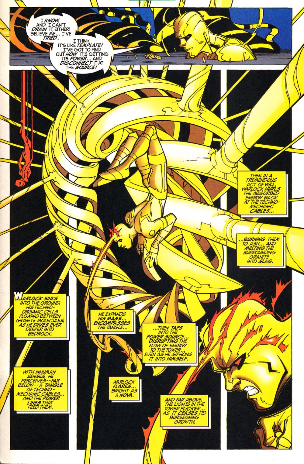 Read online Warlock (1999) comic -  Issue #8 - 22