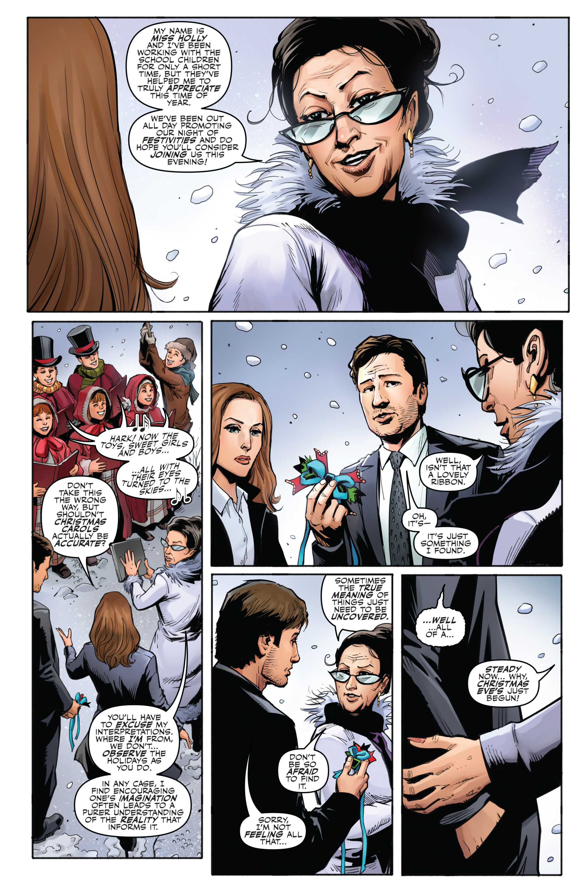 Read online The X-Files X-Mas Special comic -  Issue # Full - 13