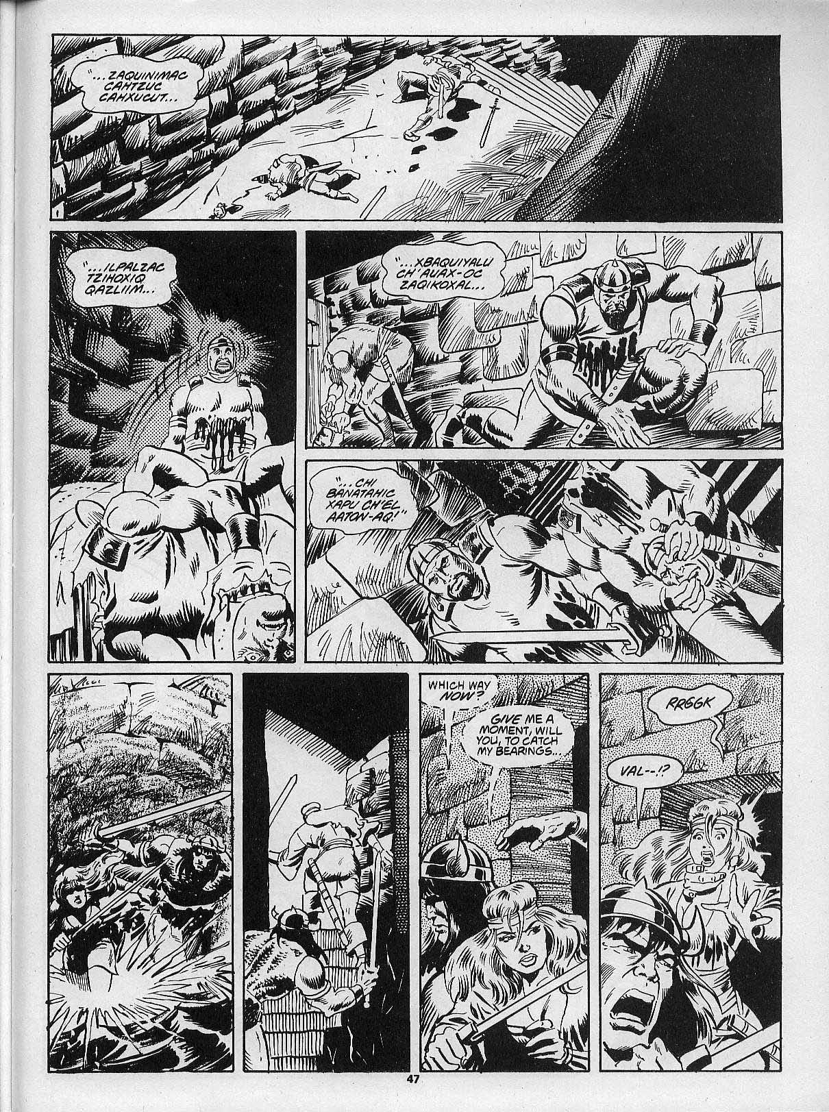 Read online The Savage Sword Of Conan comic -  Issue #201 - 49