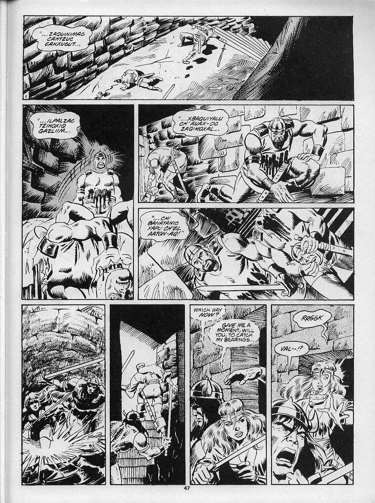 The Savage Sword Of Conan issue 201 - Page 49