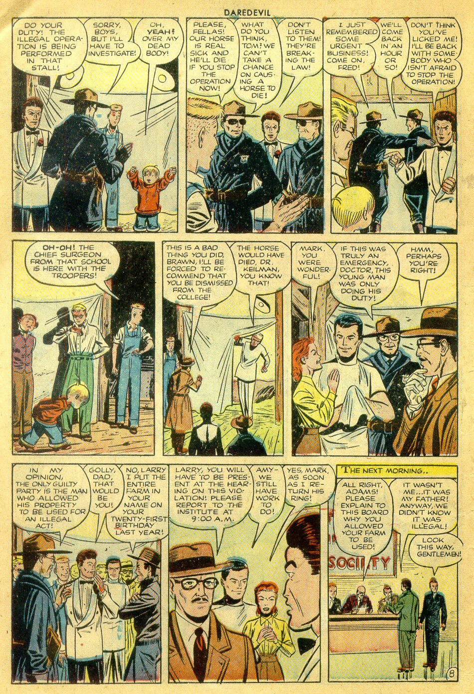 Read online Daredevil (1941) comic -  Issue #90 - 30
