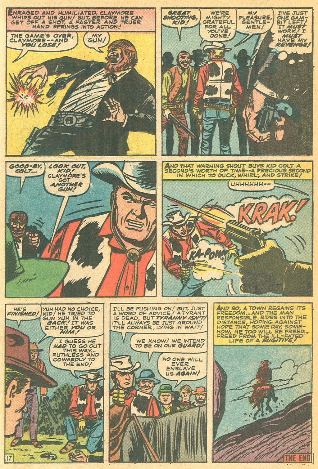 Read online Kid Colt Outlaw comic -  Issue #131 - 19