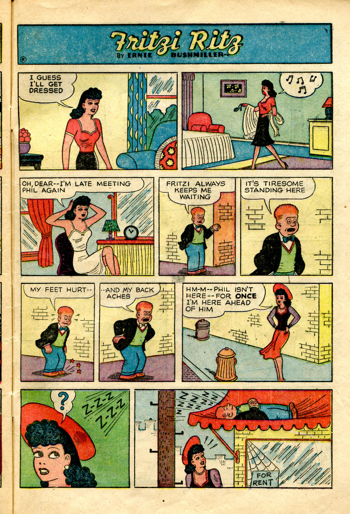 Read online Fritzi Ritz (1953) comic -  Issue #35 - 26