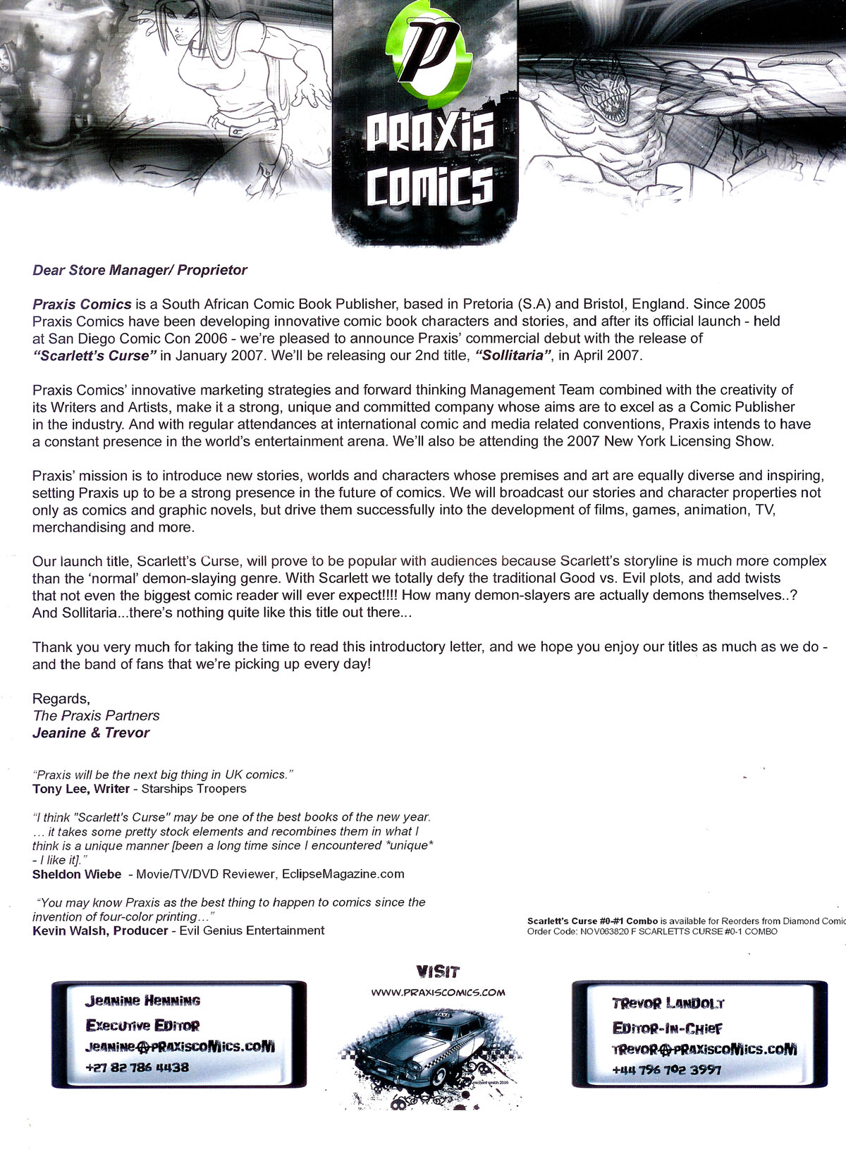 Read online Scarlett's Curse comic -  Issue #0 - 15