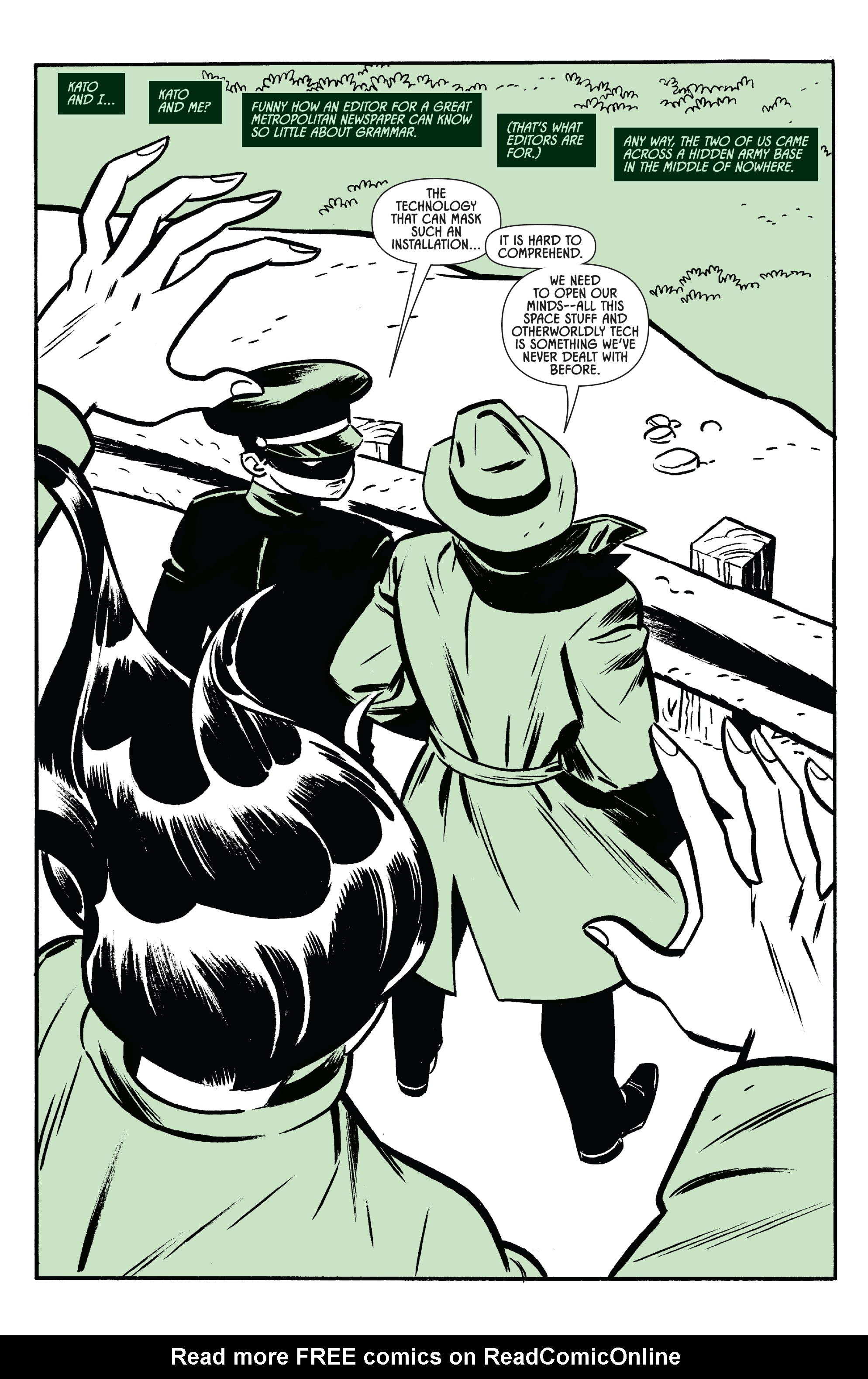 Read online The Green Hornet (2020) comic -  Issue #3 - 6