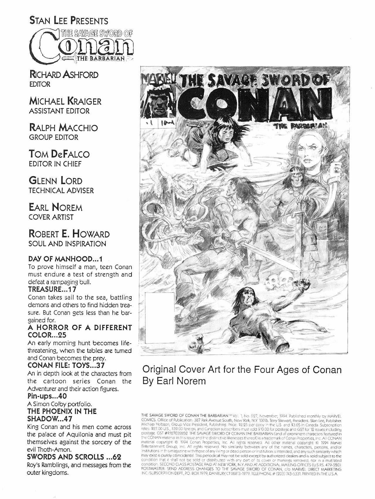 The Savage Sword Of Conan issue 227 - Page 2