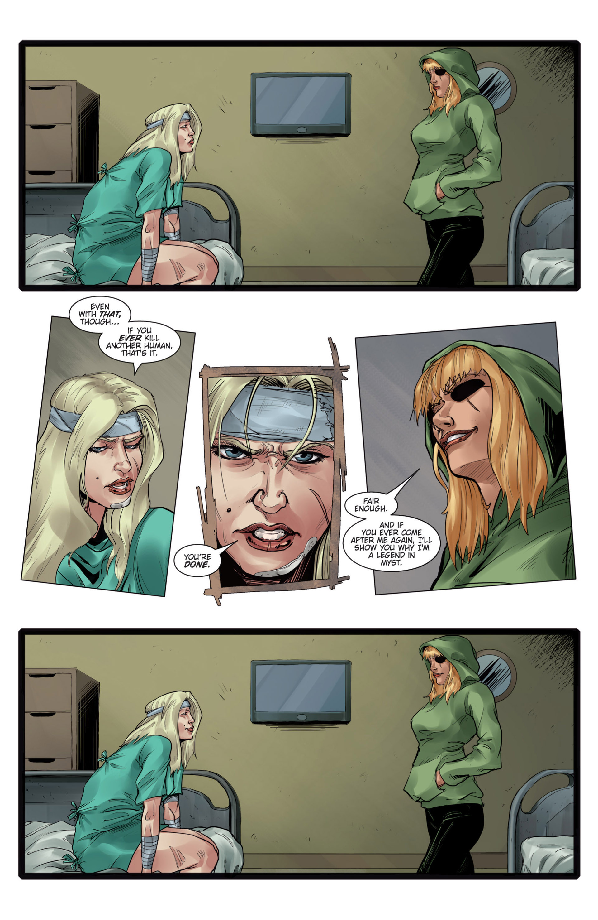 Read online Grimm Fairy Tales presents Robyn Hood vs. Red Riding Hood comic -  Issue # Full - 40