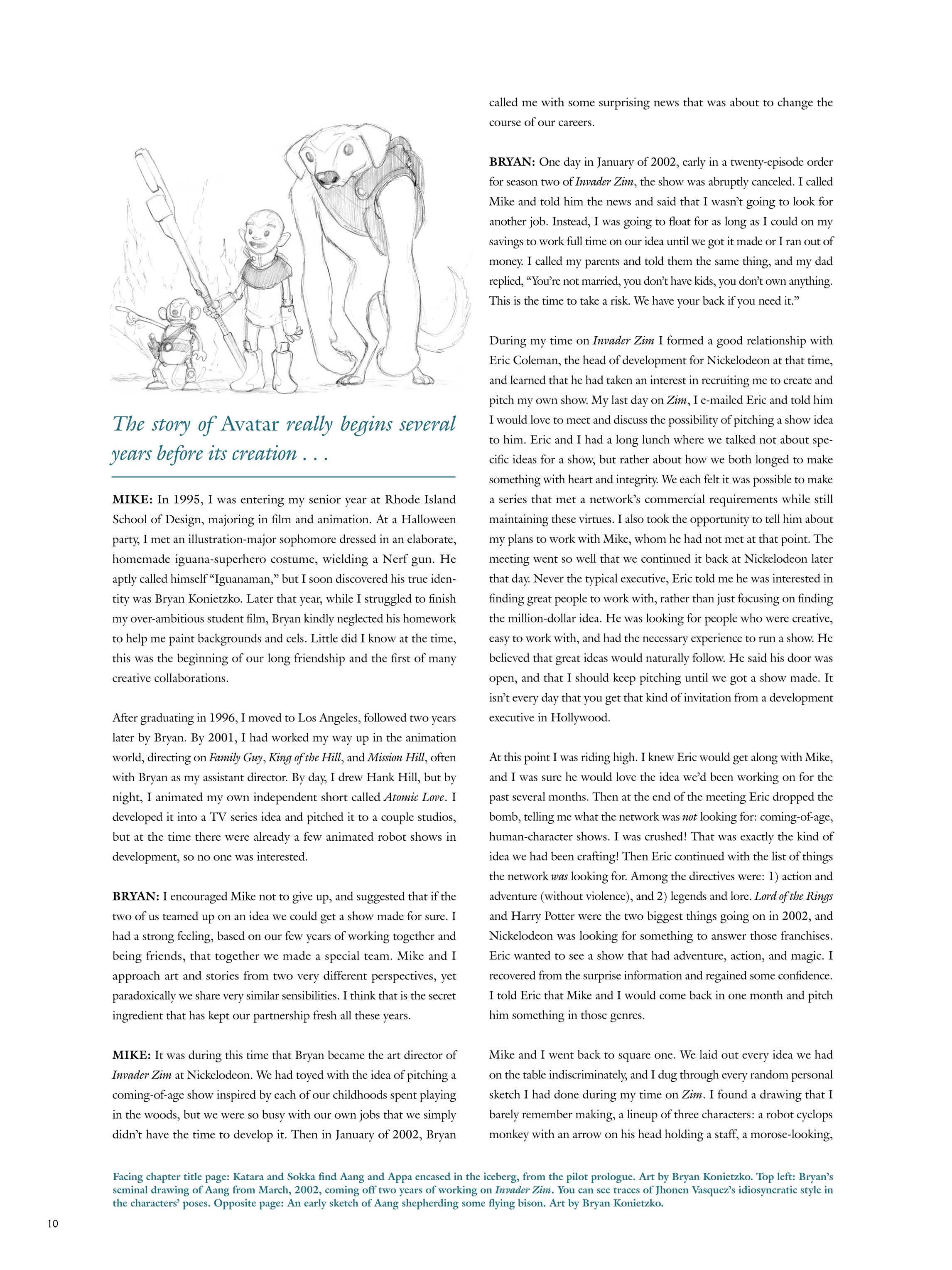 Read online Avatar: The Last Airbender - The Art of the Animated Series comic -  Issue # TPB (Part 1) - 13