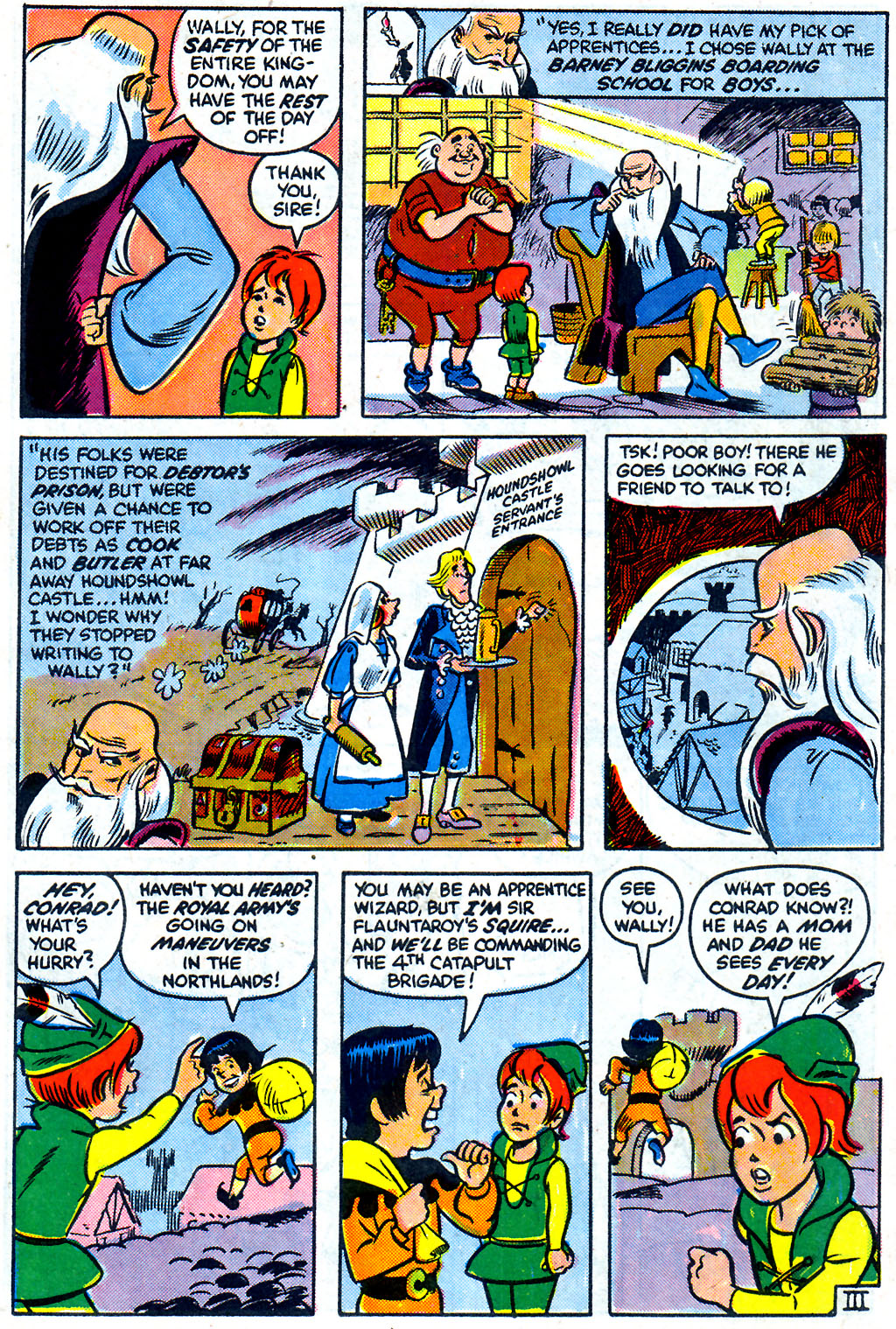 Read online Wally the Wizard comic -  Issue #3 - 4