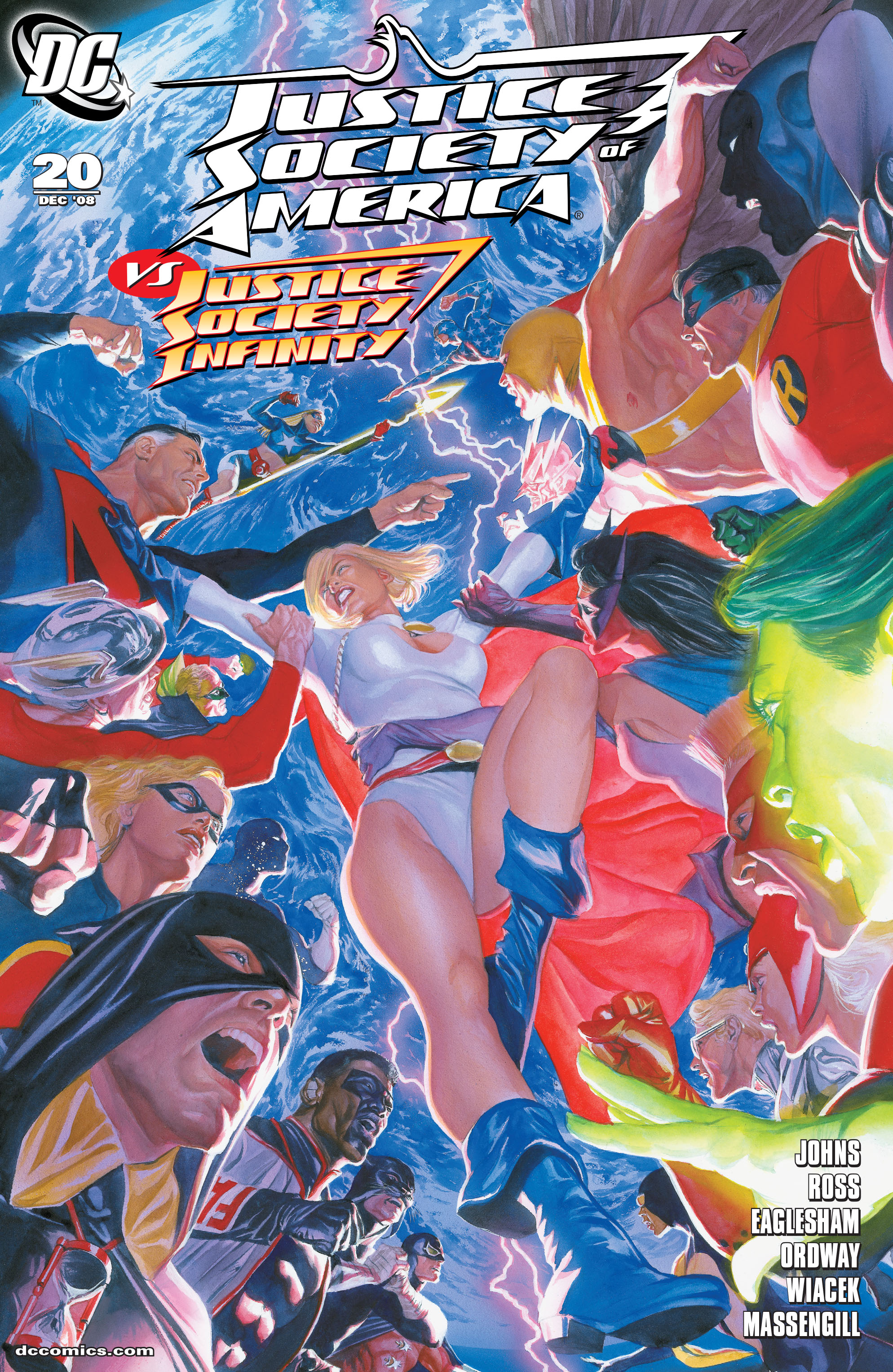 Read online Justice Society of America (2007) comic -  Issue #20 - 1