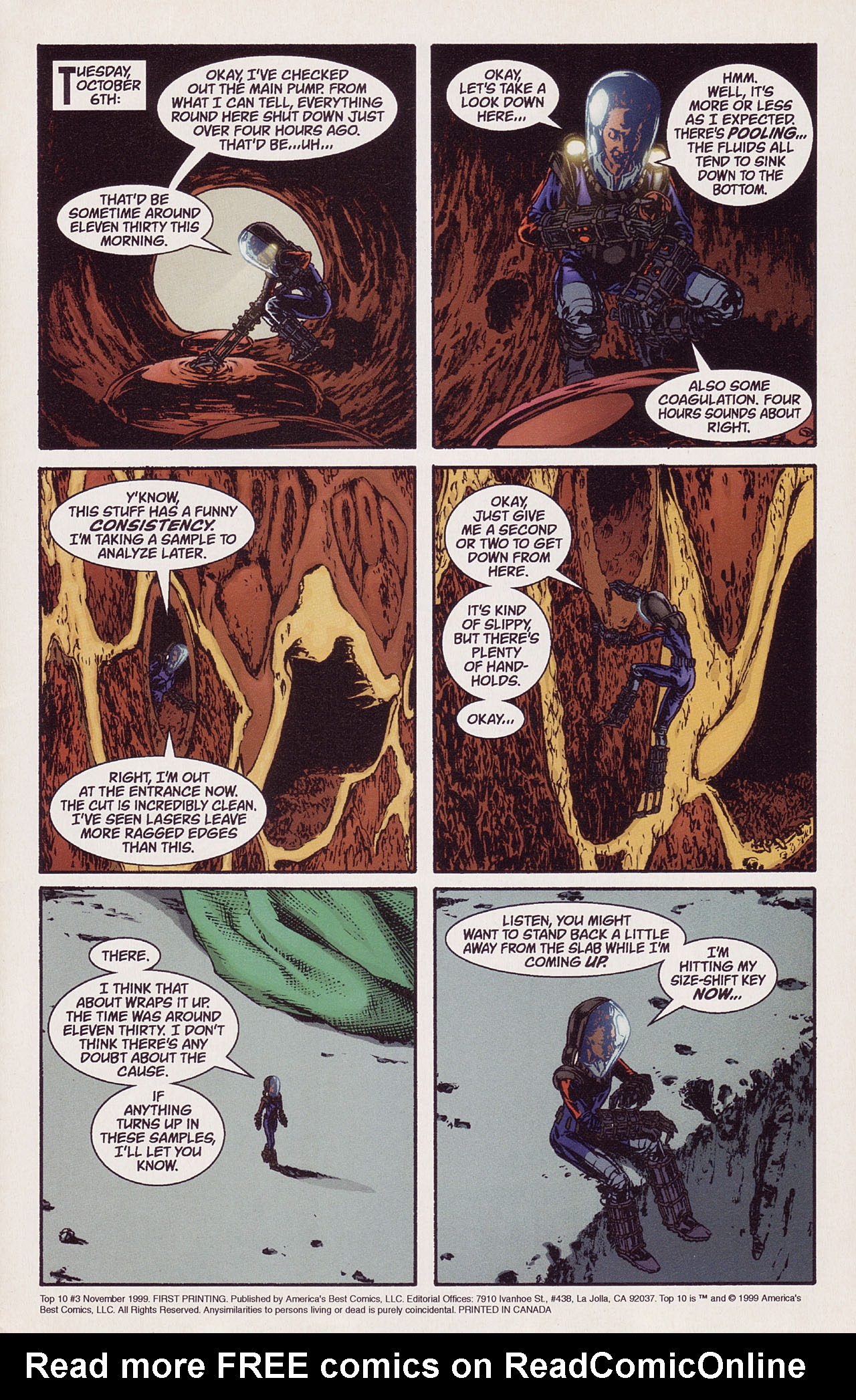 Read online Top 10 comic -  Issue #3 - 3